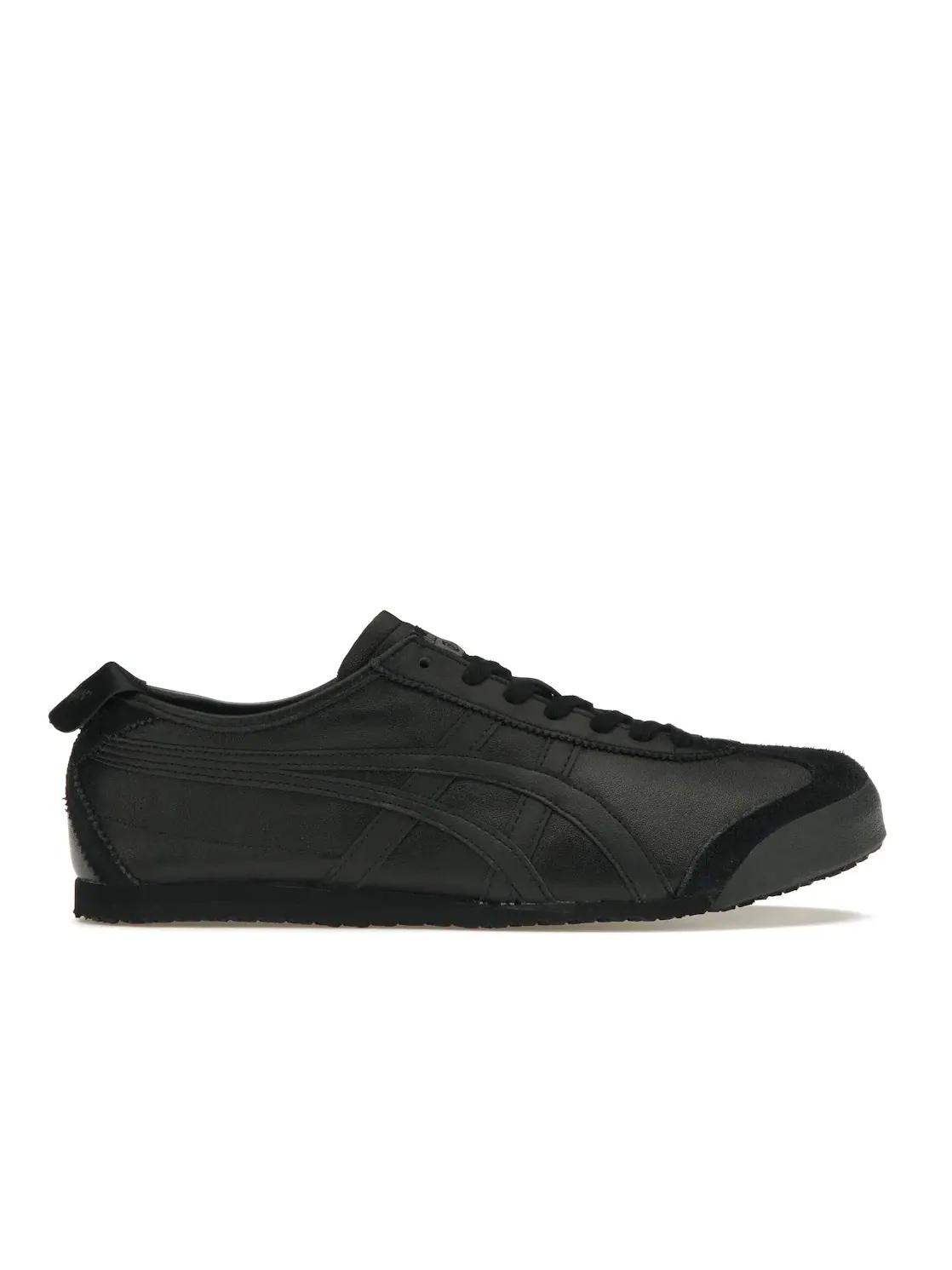 Мужские кроссовки с замшевыми акцентами Onitsuka Tiger Mexico 66 ASICS — изображение 1 из 4, черный/черный
