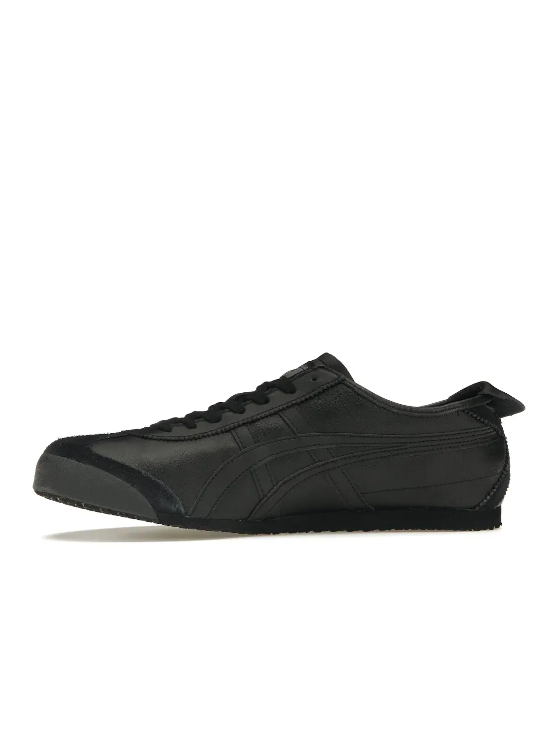 Мужские кроссовки с замшевыми акцентами Onitsuka Tiger Mexico 66 ASICS — изображение 3 из 4, черный/черный