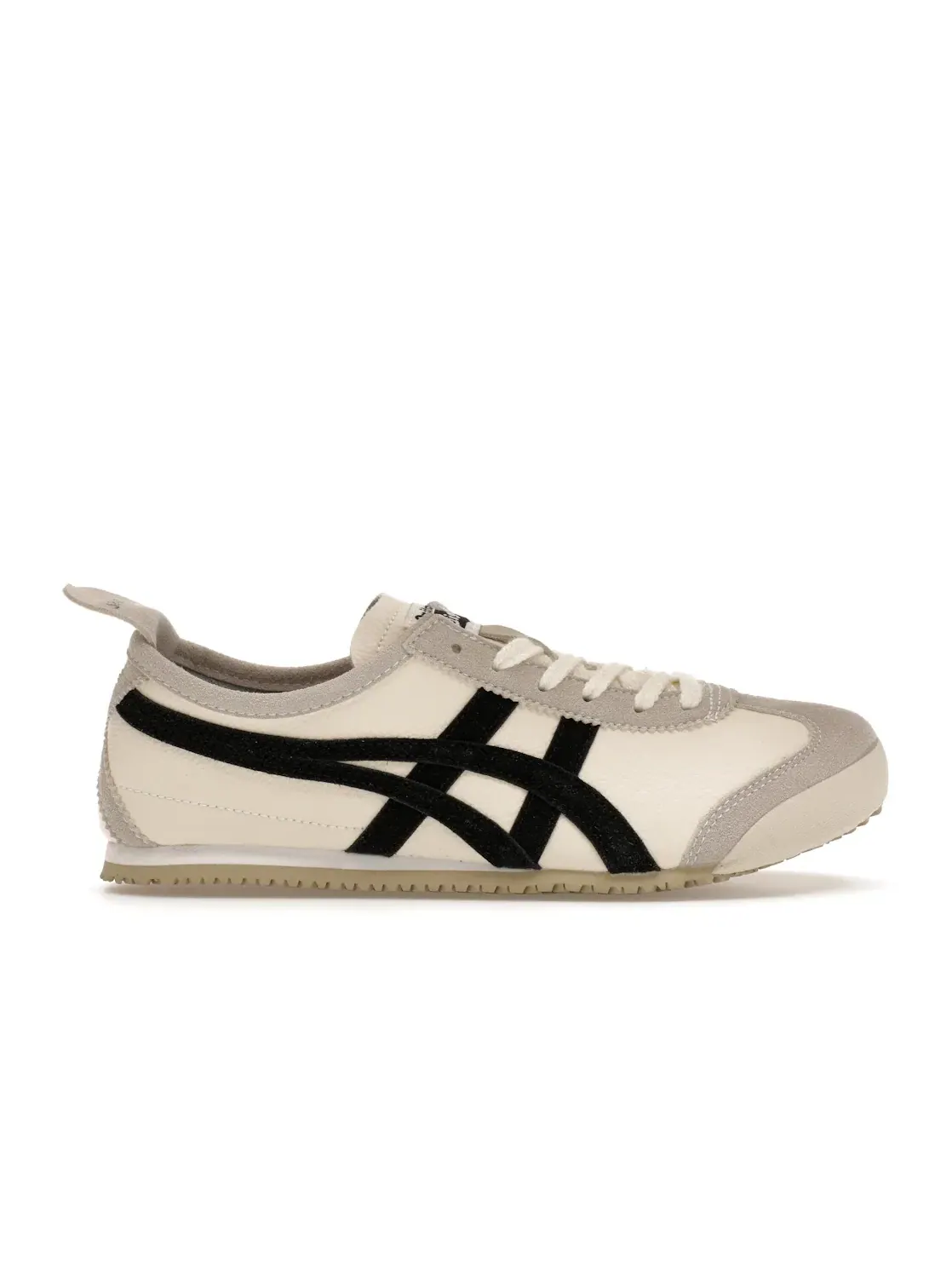 Мужские кроссовки из натуральной кожи с моделью Onitsuka Tiger Mexico 66 Vintage Onitsuka Tiger — изображение 1 из 4, черный
