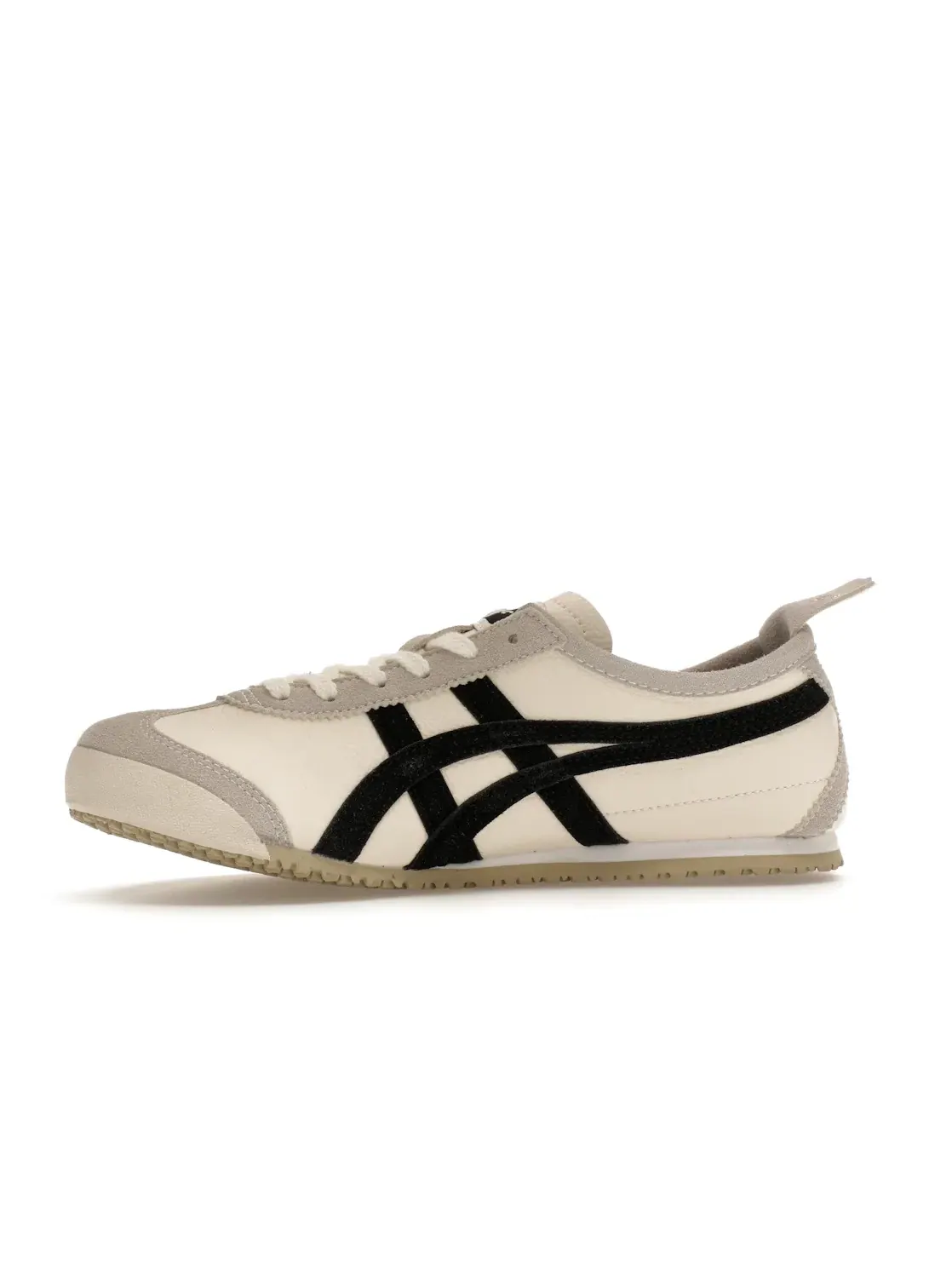 Мужские кроссовки из натуральной кожи с моделью Onitsuka Tiger Mexico 66 Vintage Onitsuka Tiger — изображение 3 из 4, черный