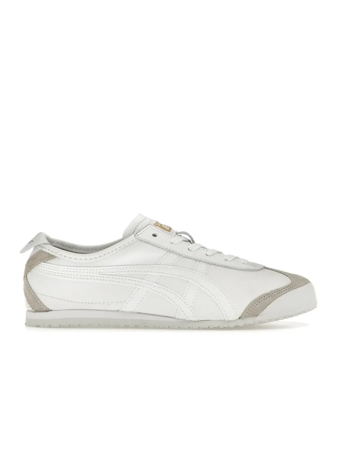 Мужские кроссовки с винтажным дизайном Onitsuka Tiger Mexico 66 ASICS — изображение 1 из 4, белый/белый