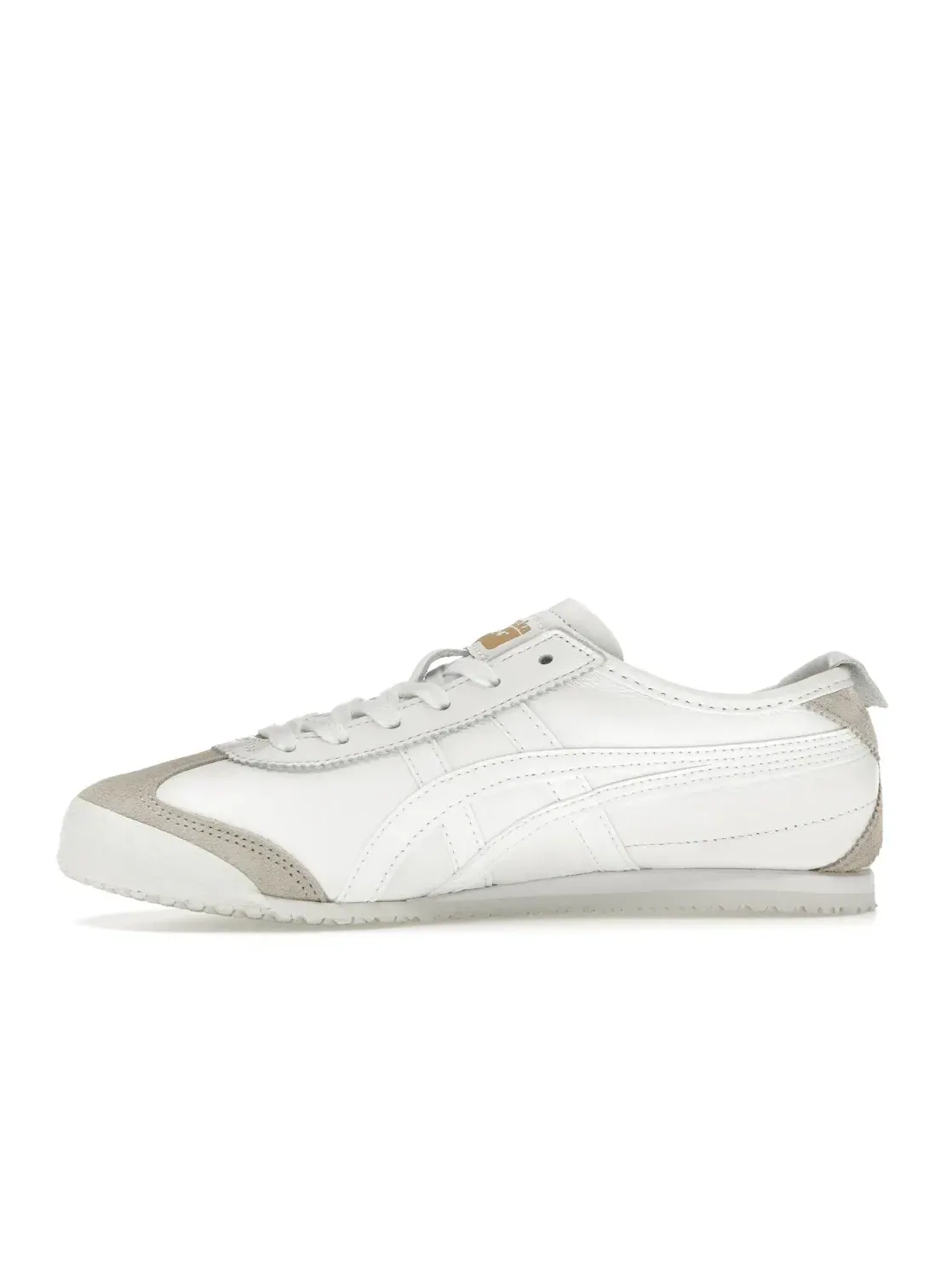 Мужские кроссовки с винтажным дизайном Onitsuka Tiger Mexico 66 ASICS — изображение 3 из 4, белый/белый