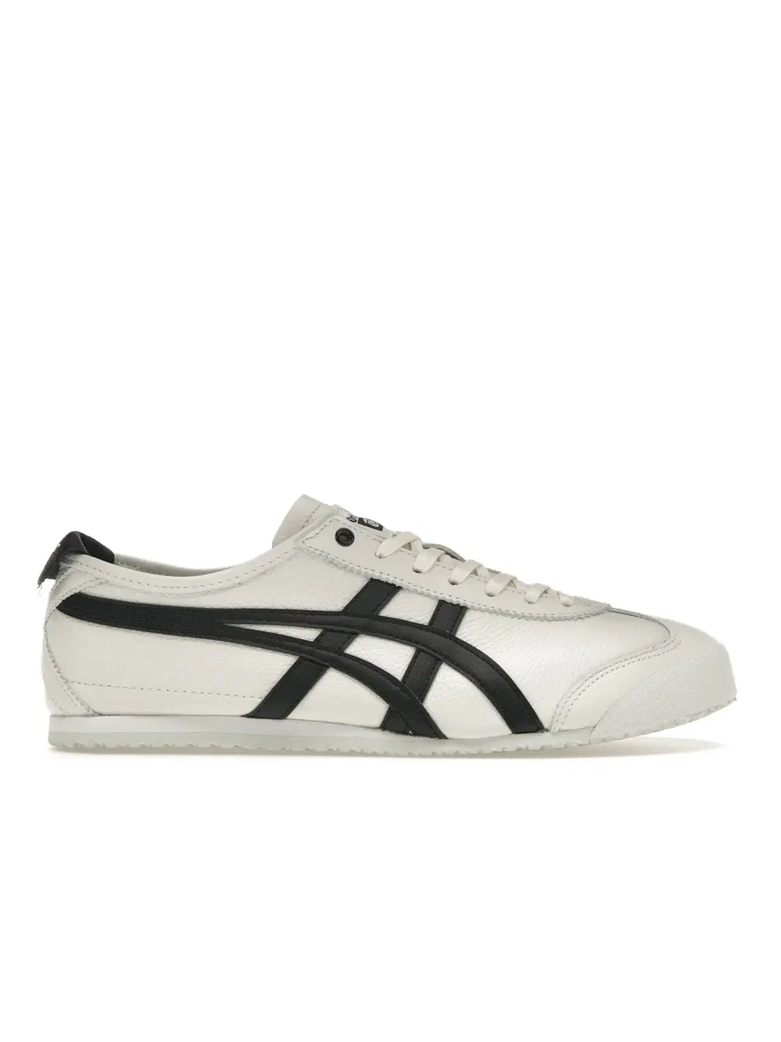 Мужские кроссовки кожаные Onitsuka Tiger Mexico 66 ASICS — изображение 1 из 4, белый/черный
