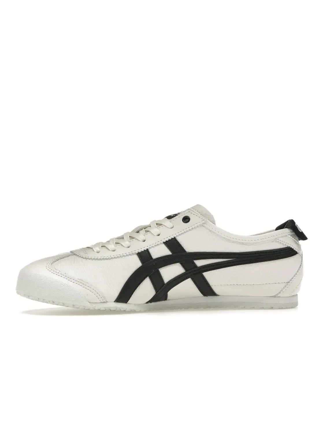 Мужские кроссовки кожаные Onitsuka Tiger Mexico 66 ASICS — изображение 3 из 4, белый/черный