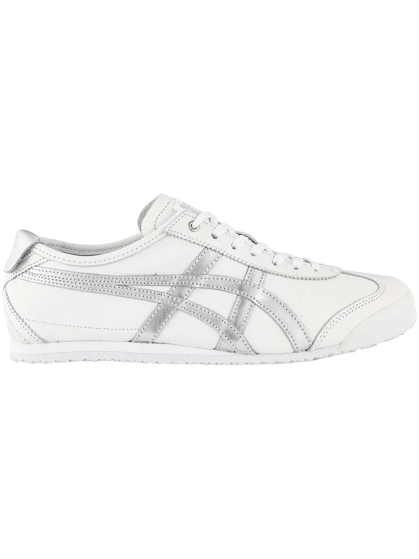 Мужские кроссовки Lifestyle Onitsuka Tiger Mexico 66 ASICS — изображение 1 из 1, белый/серебристый