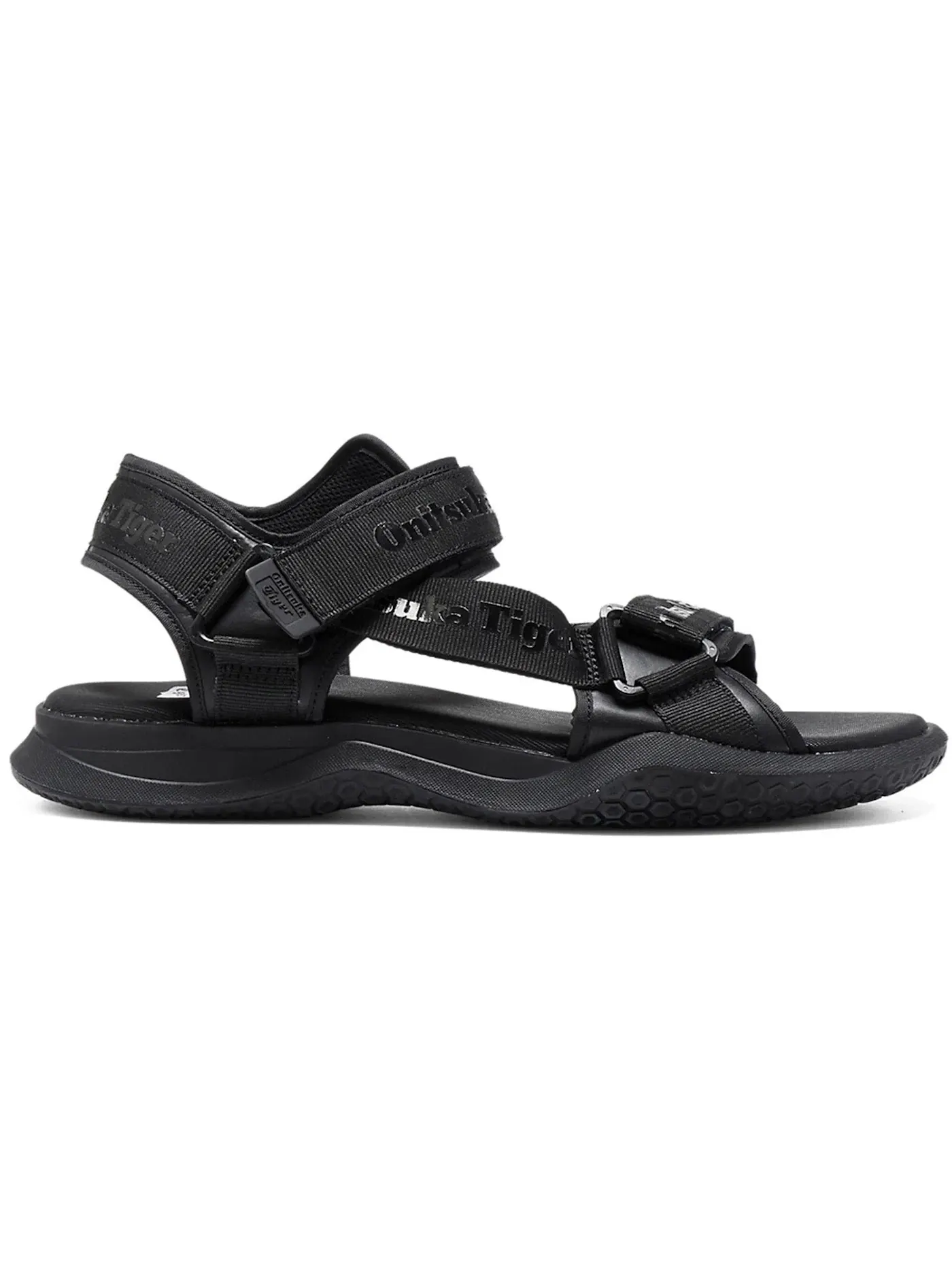 Мужские сандалии с ремешками Ohbori Strap Sandal Onitsuka Tiger — изображение 1 из 1, черный/черный