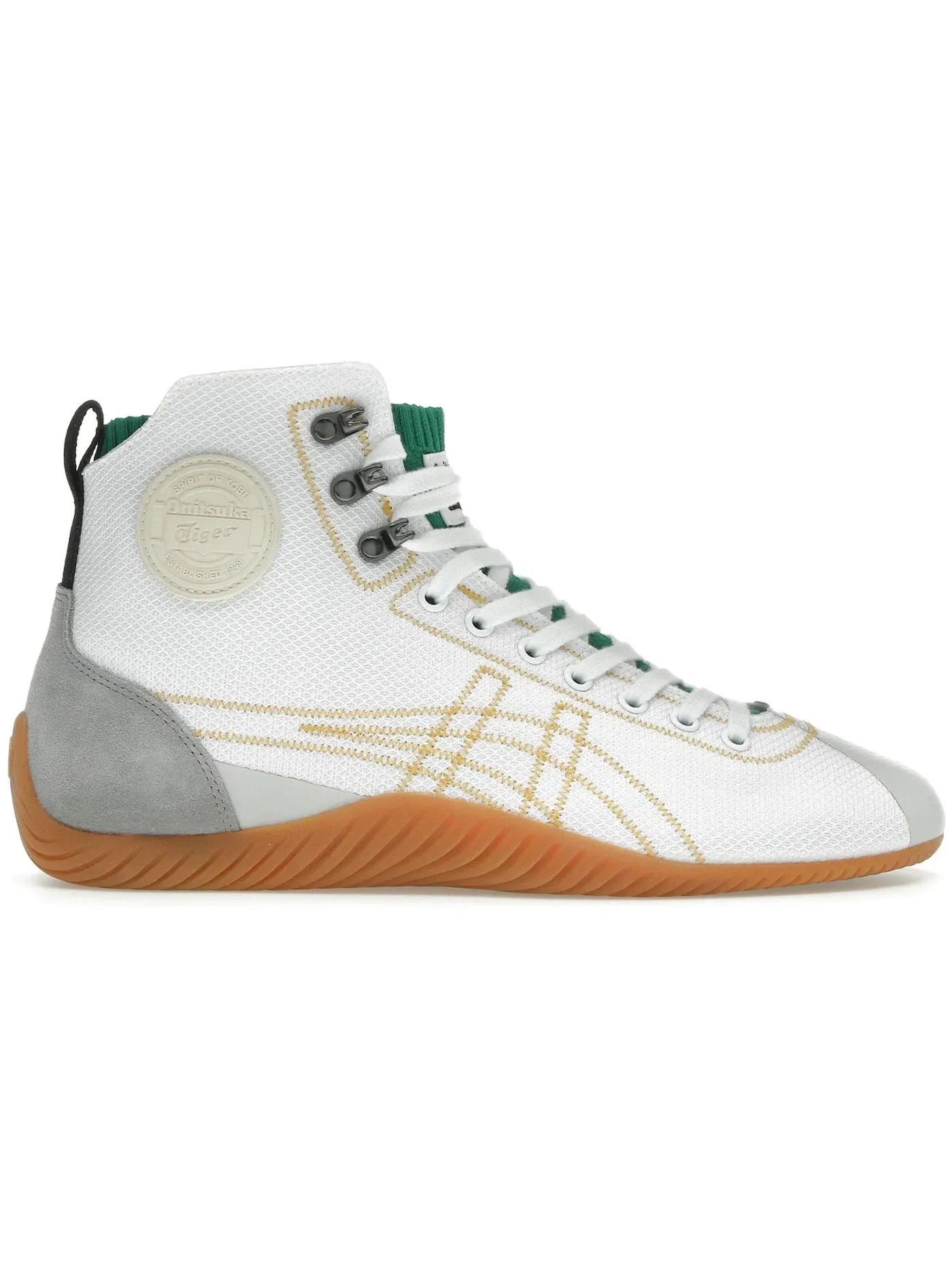 Мужские кроссовки Lifestyle SCLAW MT Onitsuka Tiger — изображение 1 из 1, белый/желтый