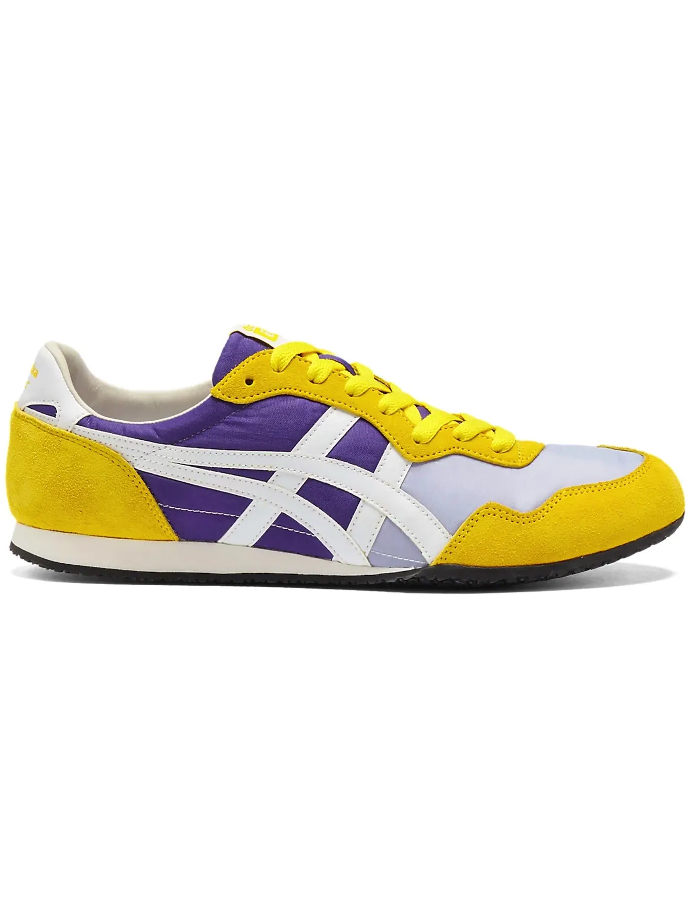 Мужские кроссовки для повседневной носки Onitsuka Tiger Serrano ASICS — изображение 1 из 1, фиолетовый/белый
