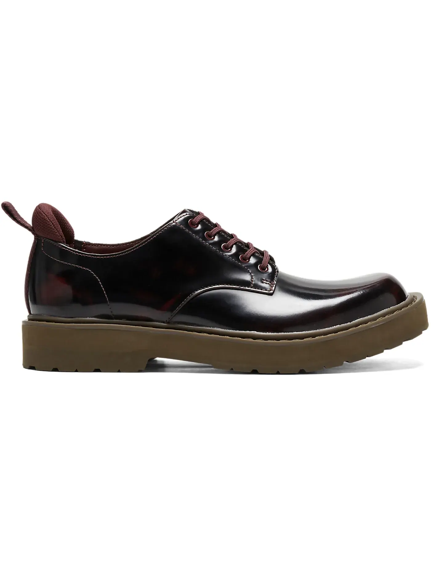 Мужские оксфорды из кожи с принтом тигра Onitsuka Tiger Tiger Derby — изображение 1 из 1, коричневый/коричневый