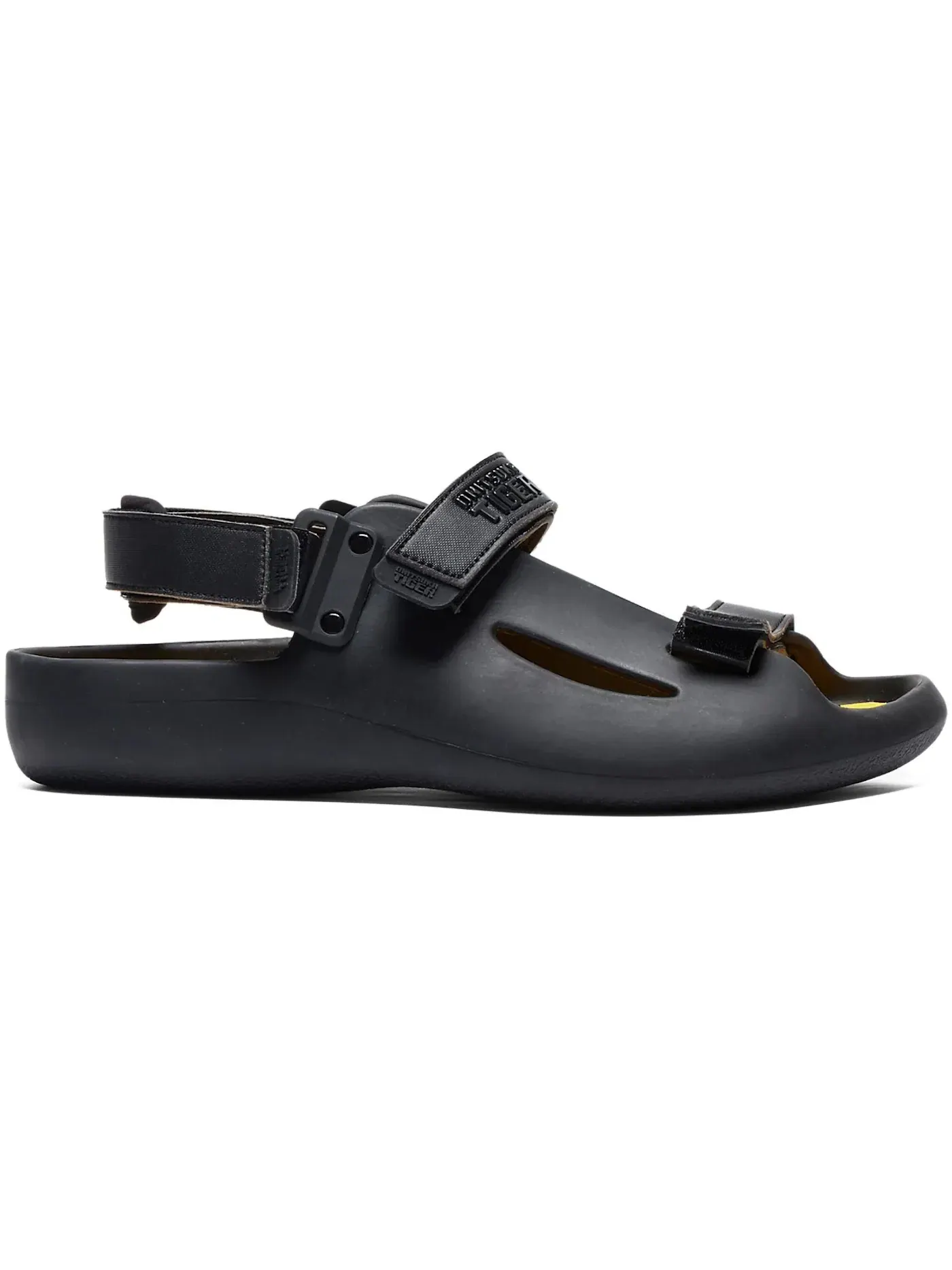 Мужские сандалии с ремешками Ergonio Strap Onitsuka Tiger — изображение 1 из 1, черный/черный