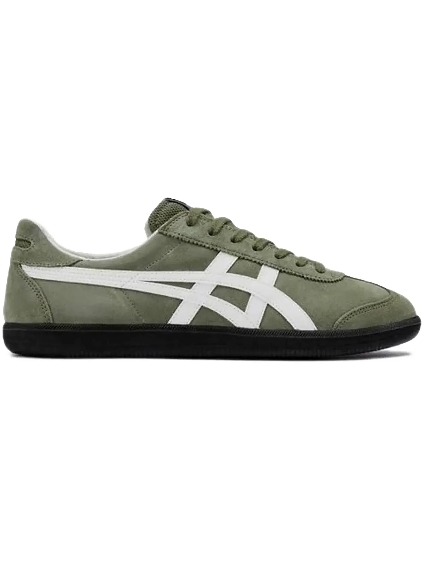 Мужские кроссовки с замшевой отделкой Onitsuka Tiger Tokuten ASICS — изображение 1 из 1, зеленый/белый/черный