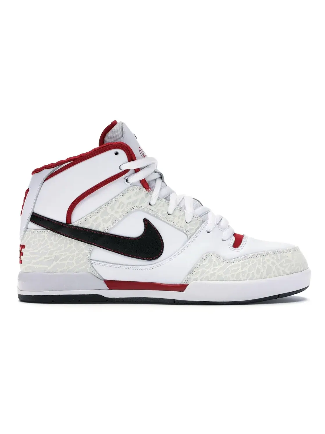 Мужские кроссовки высокие Nike SB Paul Rodriguez 2 High — изображение 1 из 4, белый/красный
