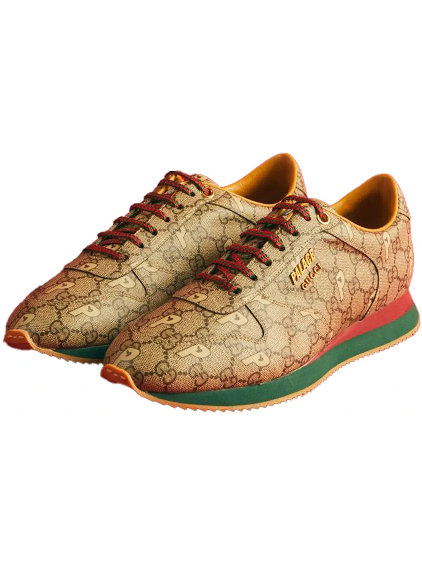 Кроссовки Gucci Palace x Gucci GG-P Supreme Sneaker — изображение 1 из 1, бежевый