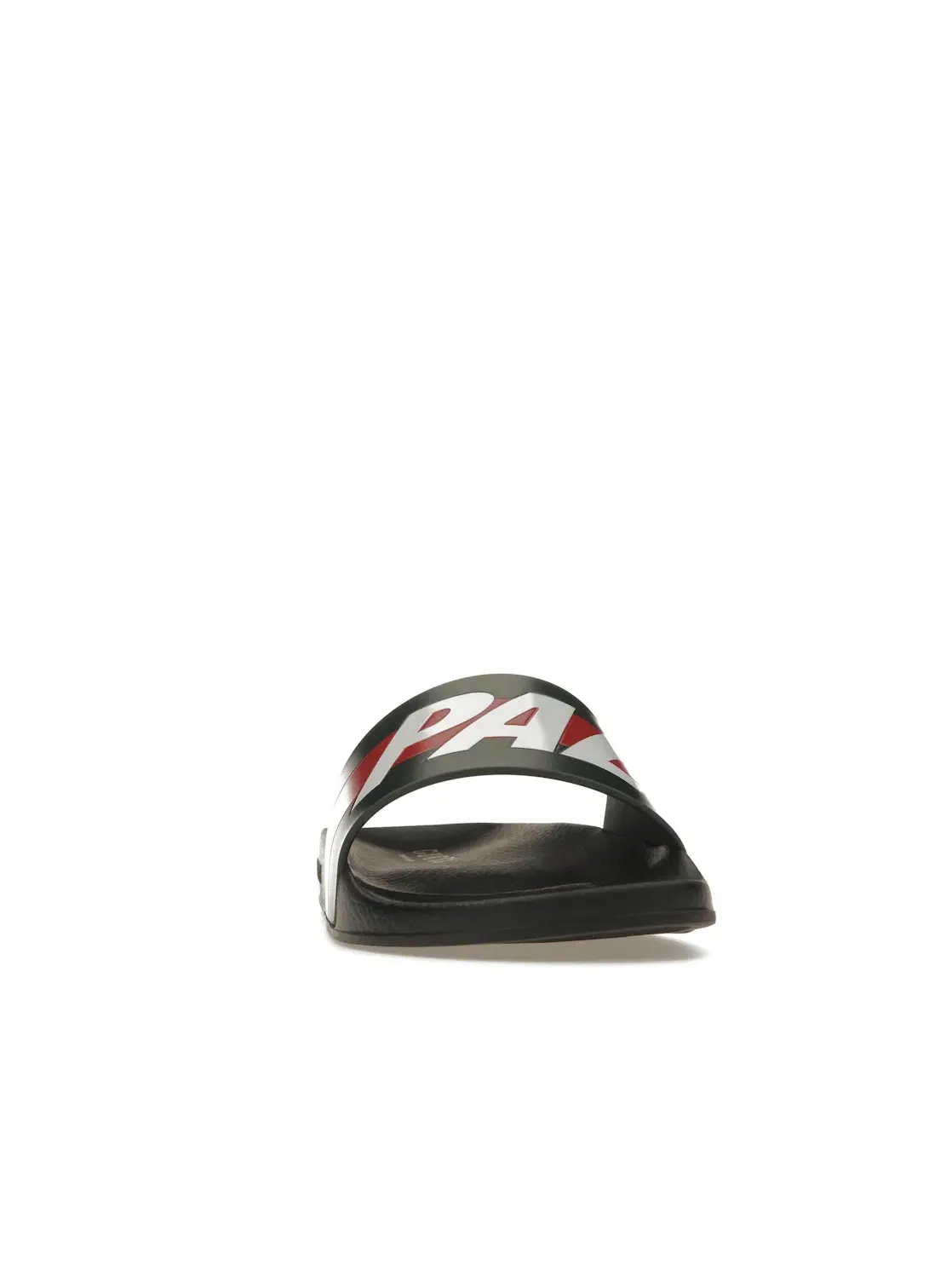 Сандалии-слайды мужские Gucci Palace x Gucci Logo Web Slide Sandal черные — изображение 2 из 4, черный