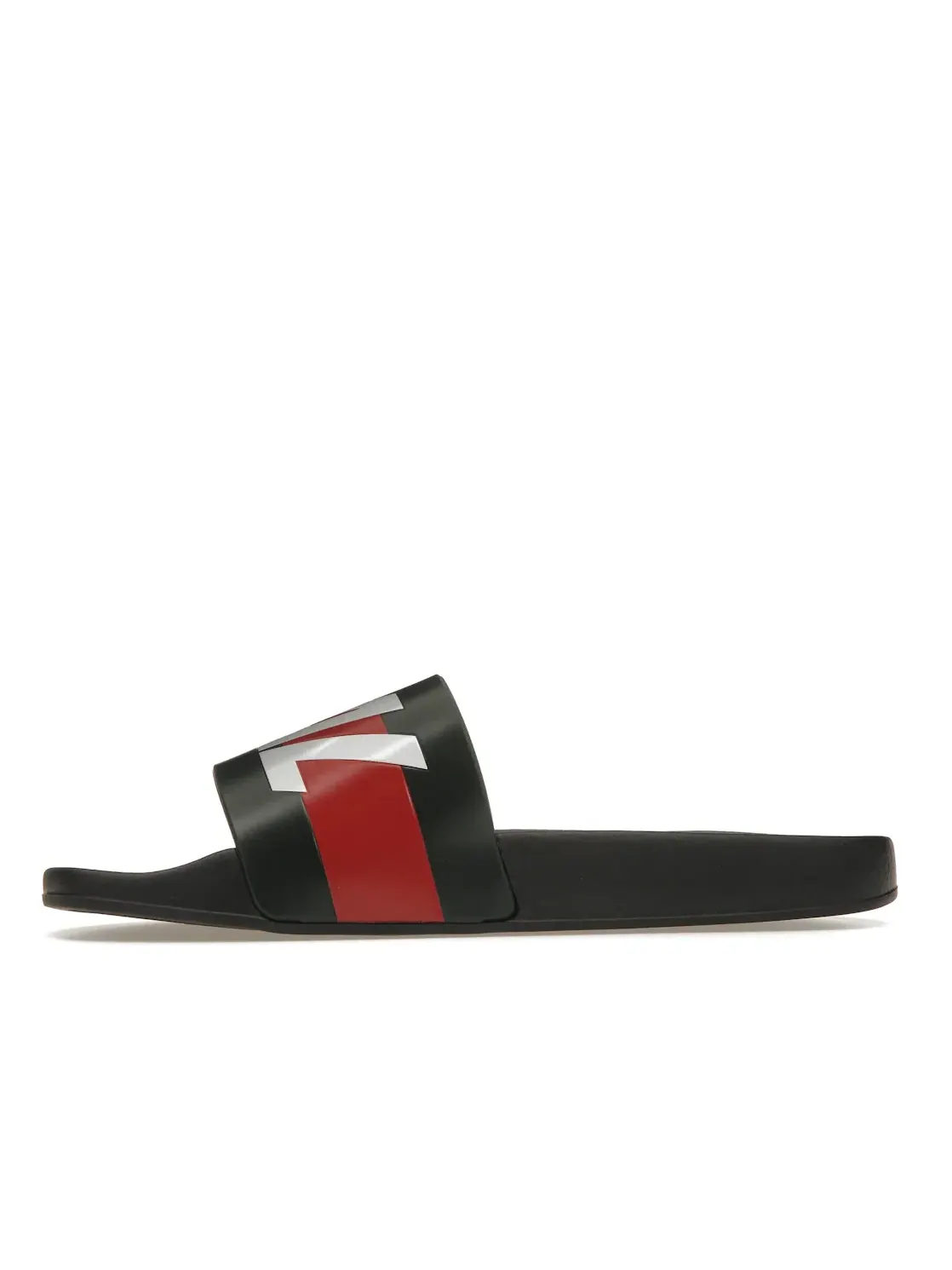 Сандалии-слайды мужские Gucci Palace x Gucci Logo Web Slide Sandal черные — изображение 3 из 4, черный
