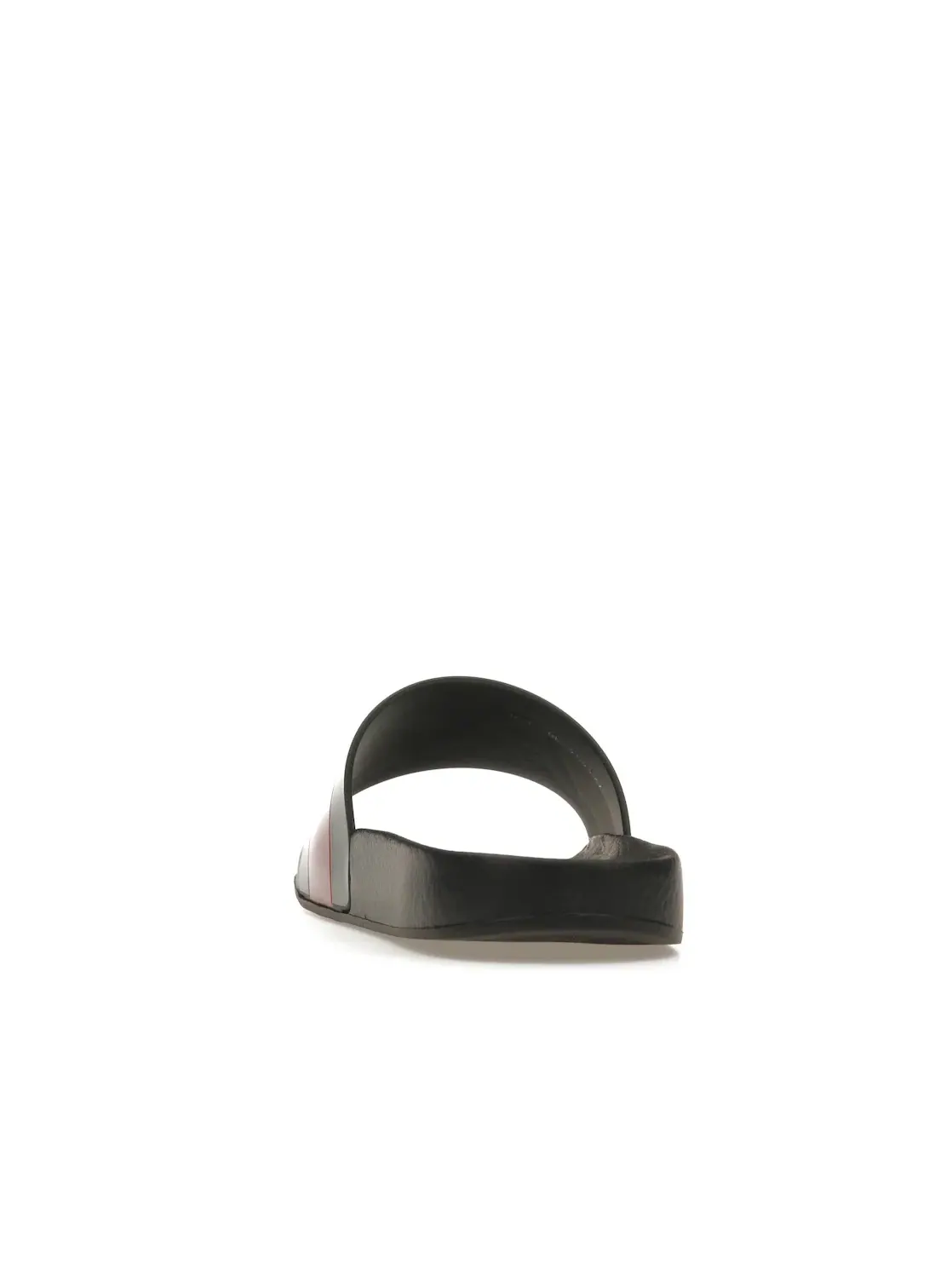 Сандалии-слайды мужские Gucci Palace x Gucci Logo Web Slide Sandal черные — изображение 4 из 4, черный