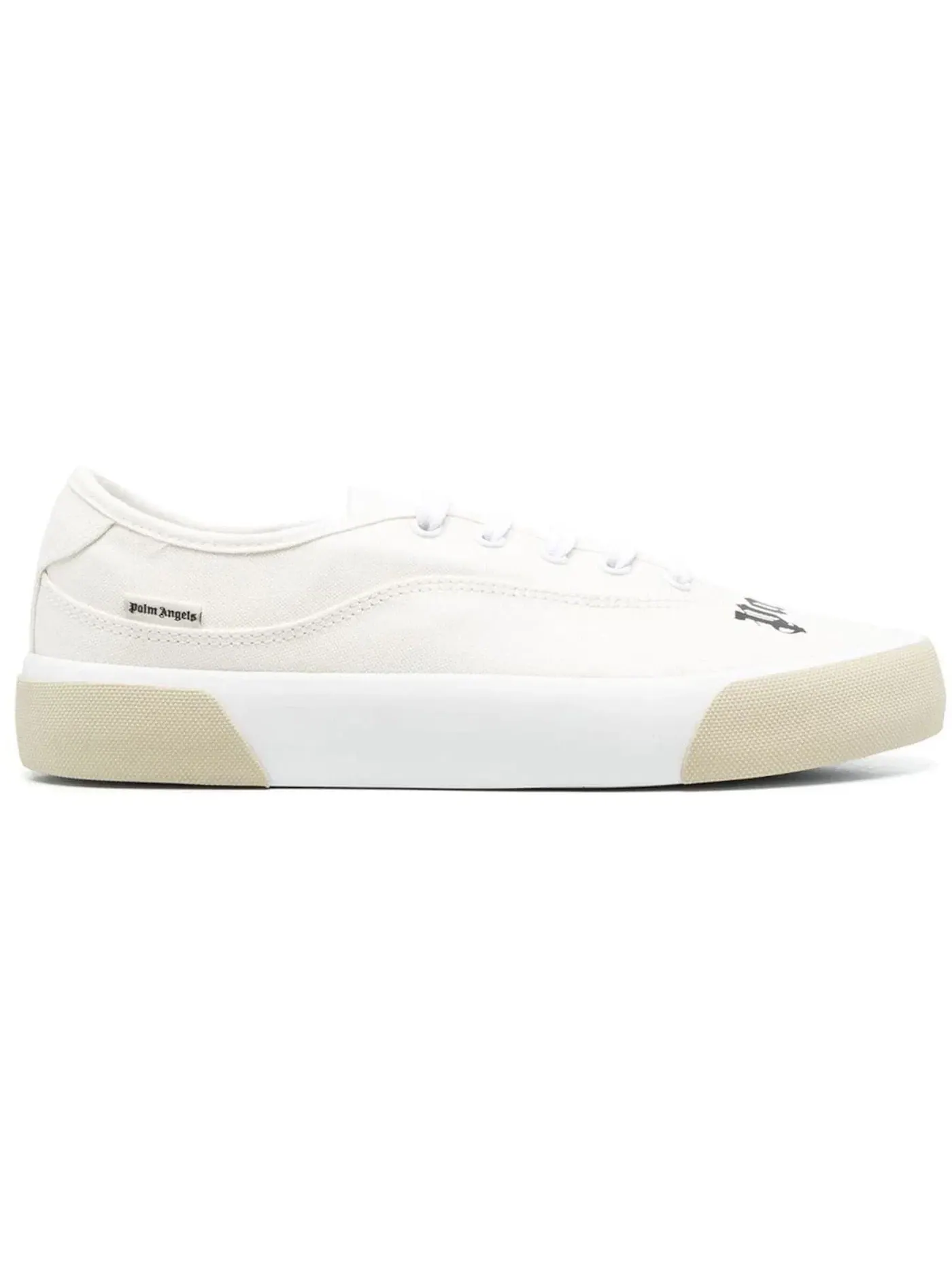 Мужские кроссовки с логотипом Palm Angels Logo Skaters Palm Angels — изображение 1 из 1, кремовый белый