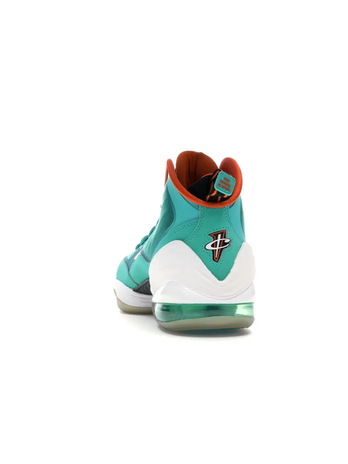Мужские кроссовки Lifestyle Nike Penny V — изображение 4 из 4, зеленый/оранжевый-белый