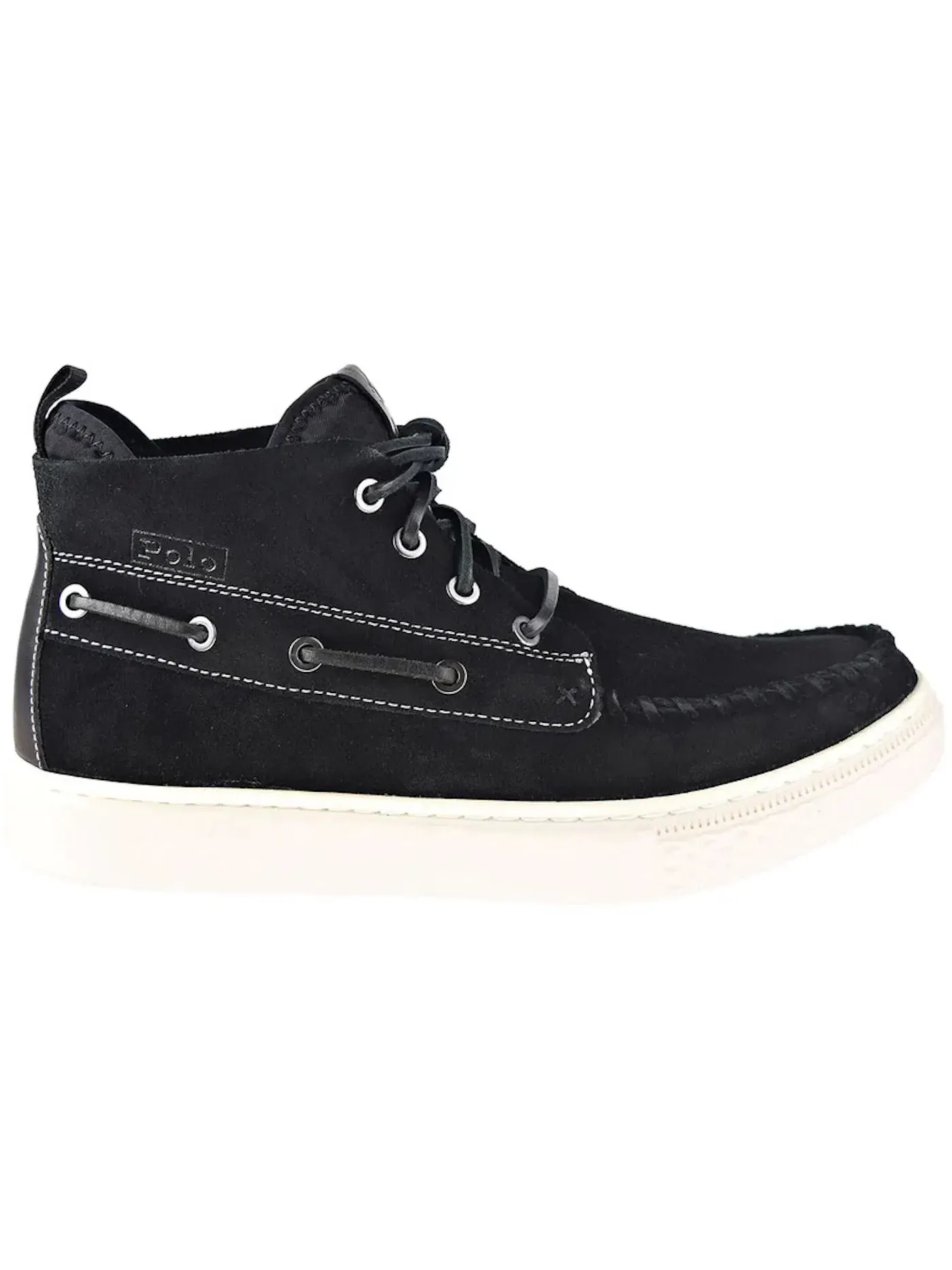 Мужские ботинки кожаные Polo Ralph Lauren Chukka 100 — изображение 1 из 1, черный