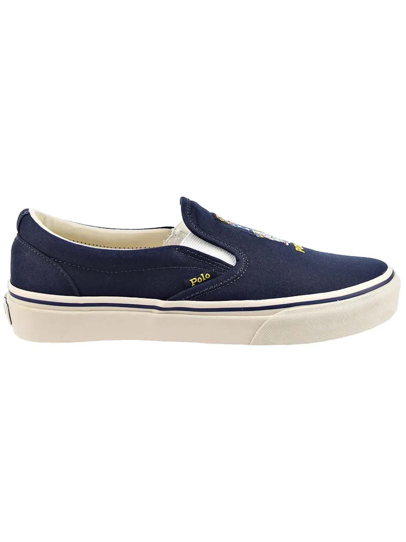Мужские кроссовки повседневные Keaton Slip On Polo Ralph Lauren — изображение 1 из 2, темно-синий