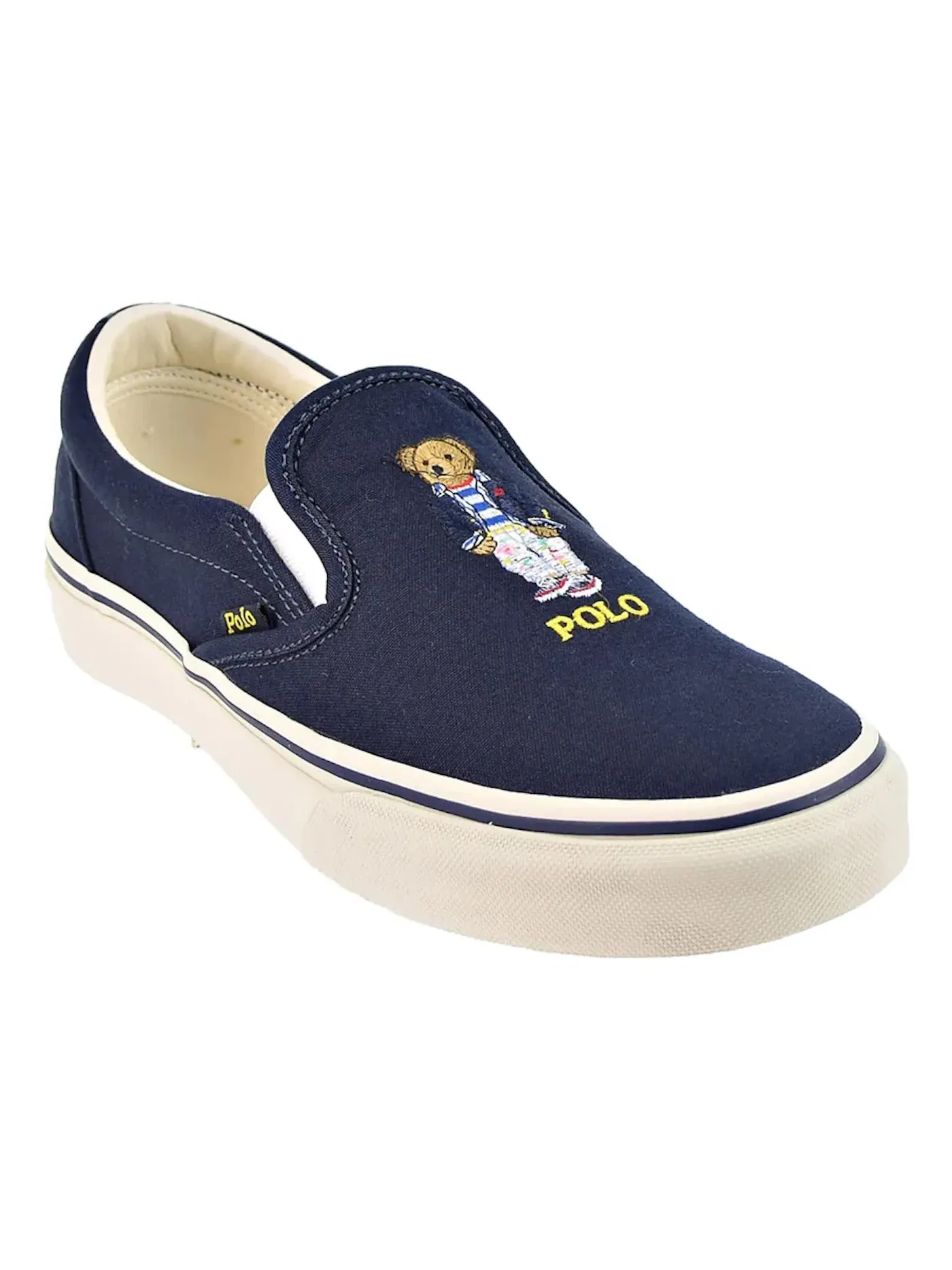 Мужские кроссовки повседневные Keaton Slip On Polo Ralph Lauren — изображение 2 из 2, темно-синий