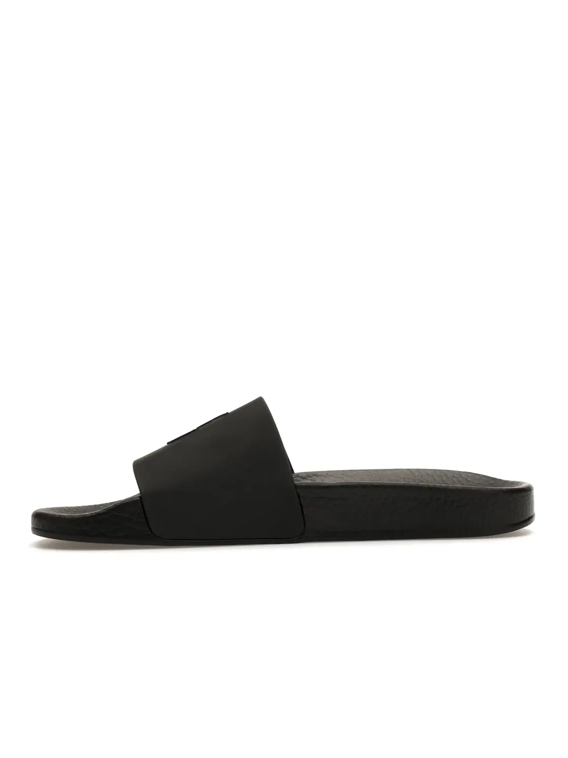 Мужские шлепанцы с принтом Polo Ralph Lauren Signature Pony Slide — изображение 3 из 4, черный/красный