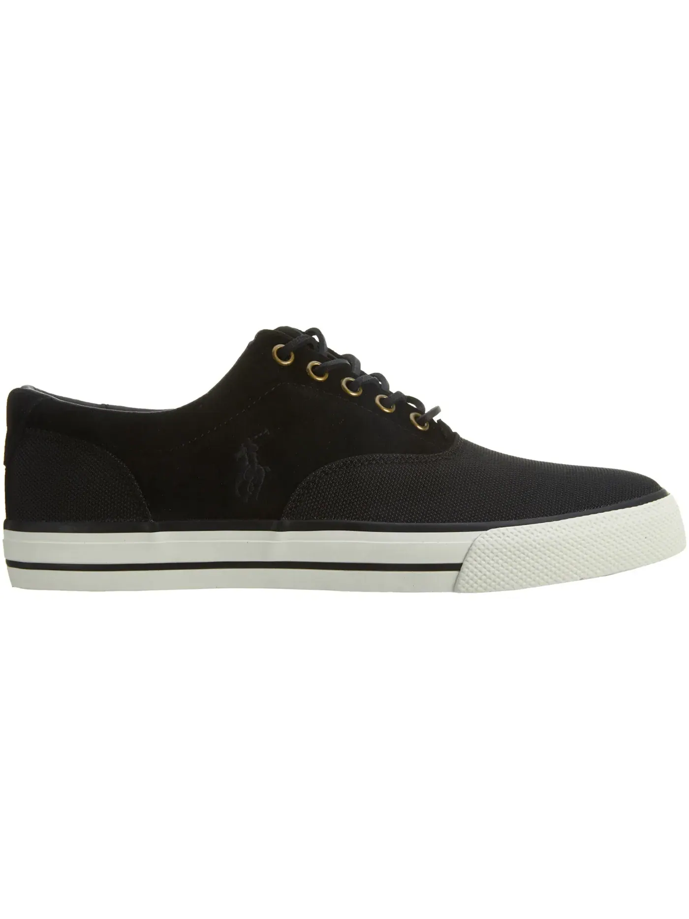 Мужские кеды Lifestyle Polo Vaughn-saddl-sk-vlc Polo Ralph Lauren — изображение 1 из 1, черный