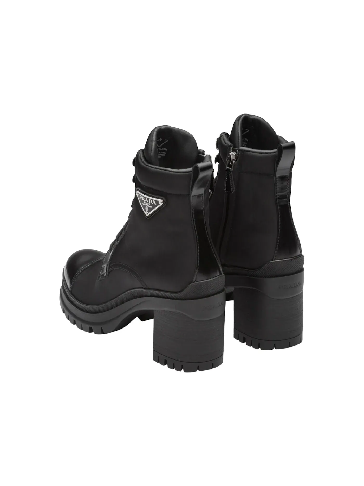 Женские ботинки на шнуровке Prada Prada 55mm Laced Booties — изображение 4 из 4, черный
