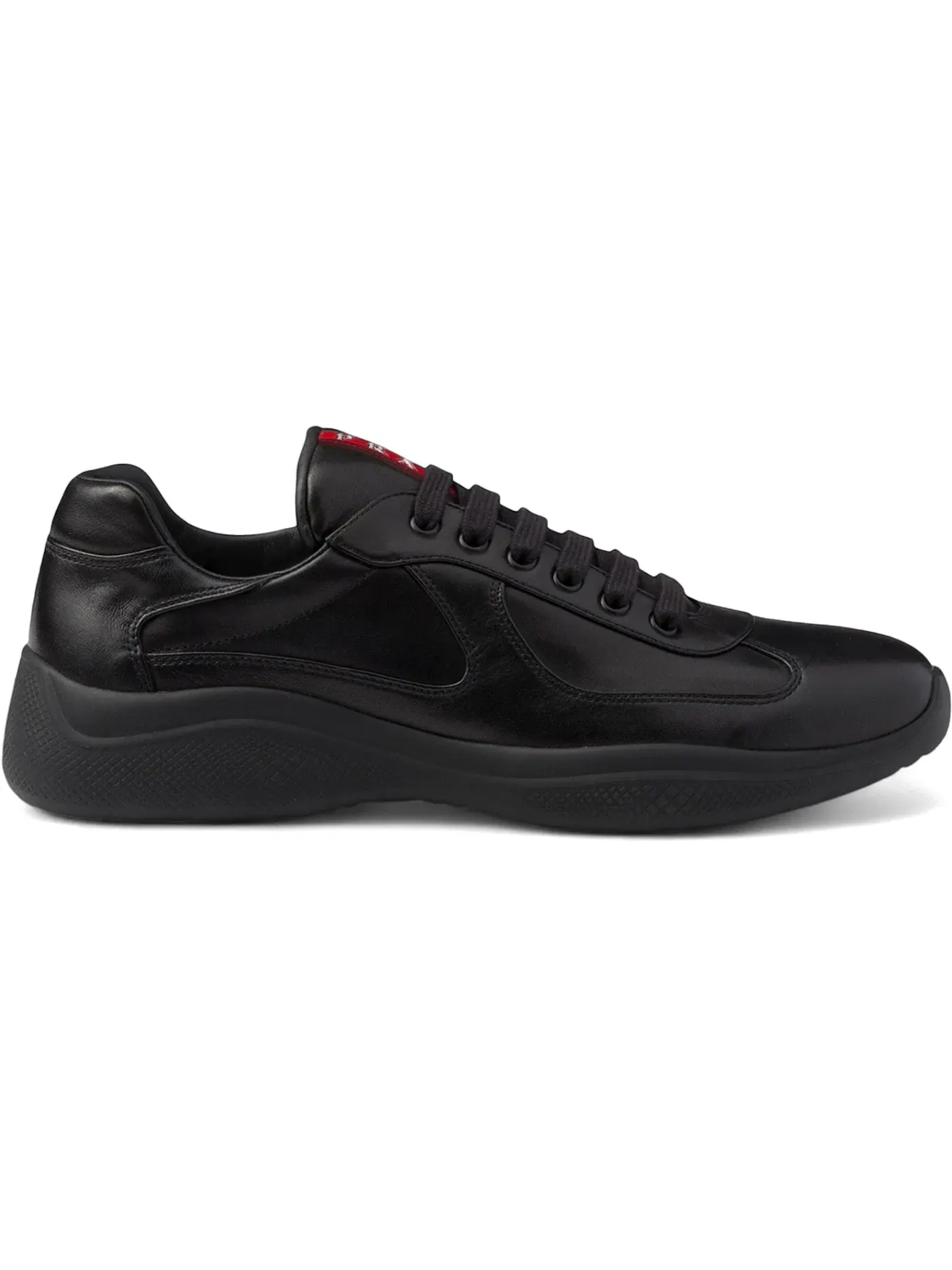 Мужские кеды из мягкой кожи Prada America's Cup Prada