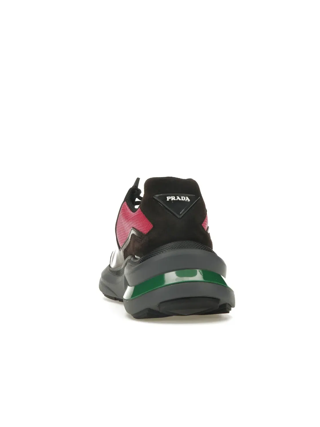 Мужские кеды из замши на велосипедной подошве Prada Brushed Leather Sneakers Bike Fabric Suede Prada — изображение 4 из 4