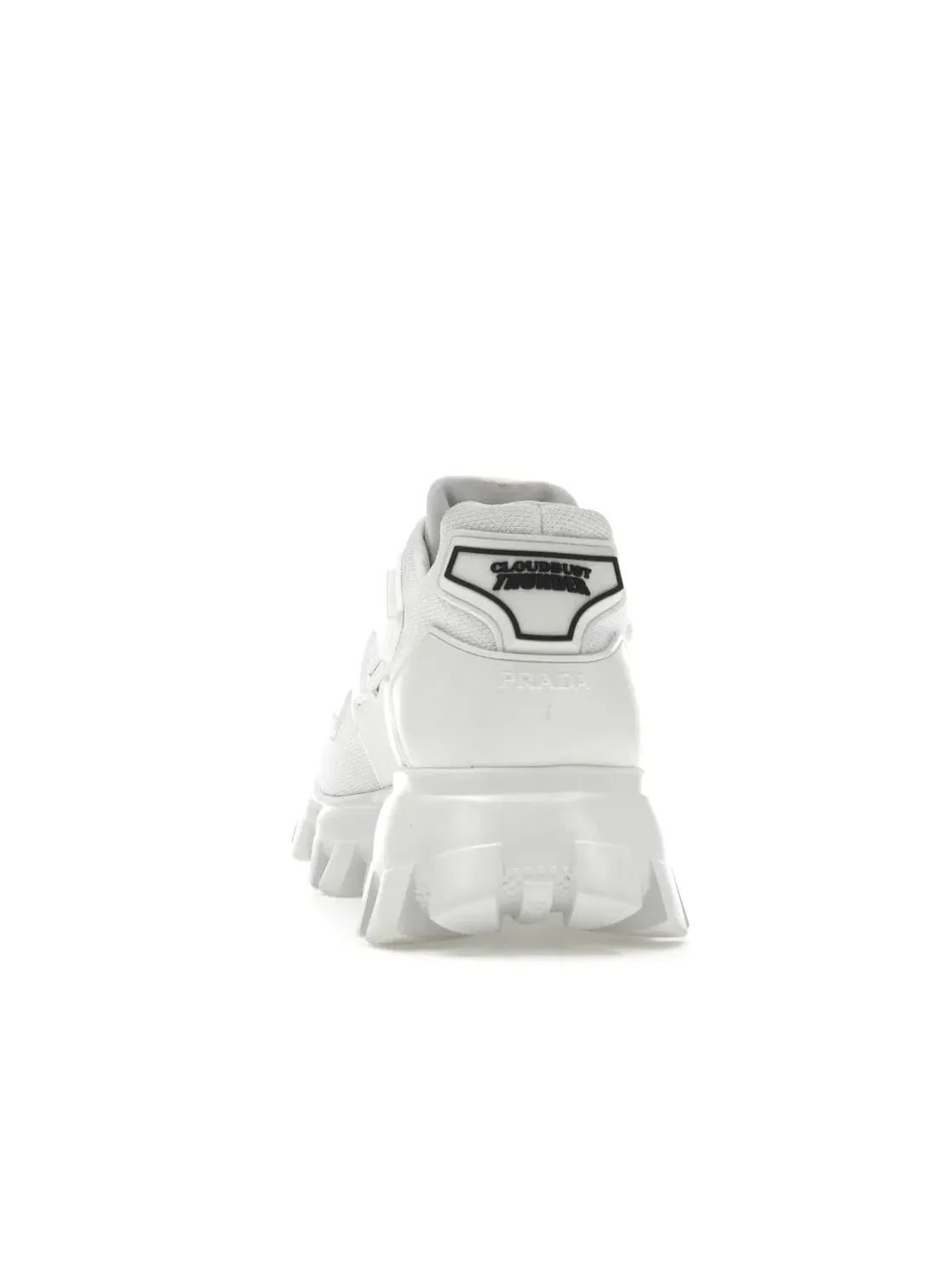 Мужские кроссовки с трикотажным верхом Prada Cloudbust Thunder Knit Prada — изображение 4 из 4, белый
