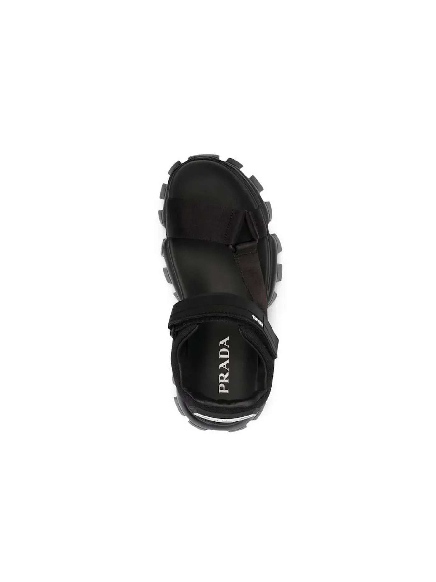 Мужские сандалии-слайды с ремешками Prada Cloudbust Thunder Sandal Prada — изображение 2 из 3, черный
