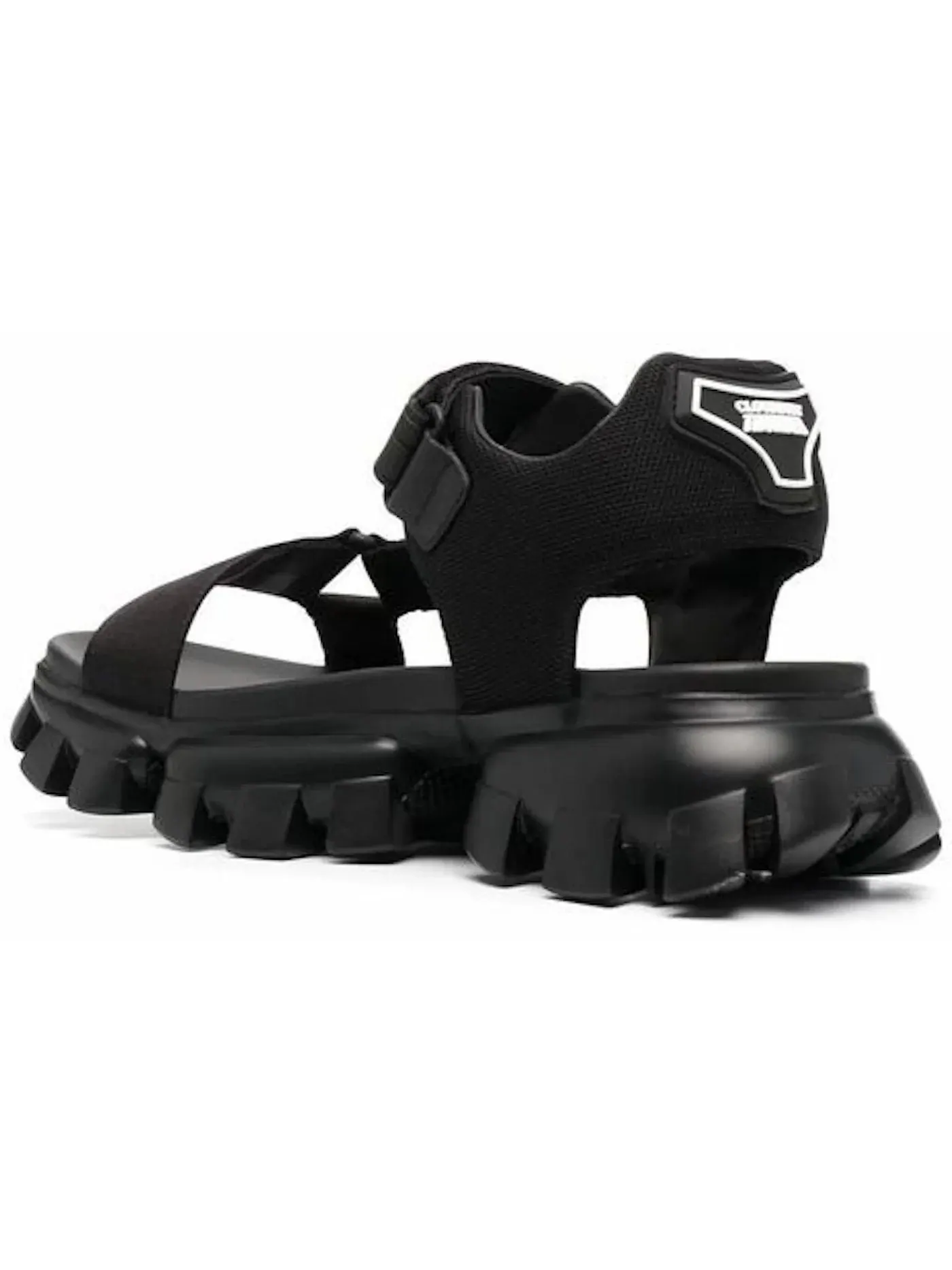 Мужские сандалии-слайды с ремешками Prada Cloudbust Thunder Sandal Prada — изображение 3 из 3, черный