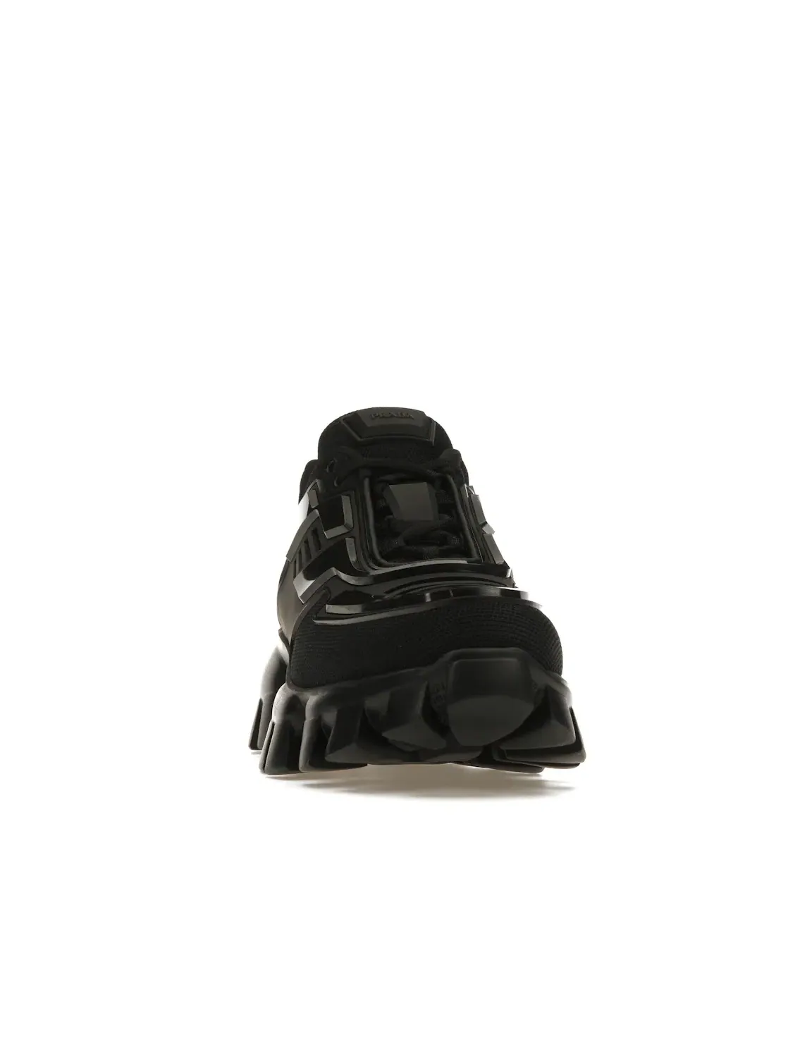 Женские кроссовки с оригинальным дизайном Prada Cloudbust Thunder Sneakers Prada — изображение 2 из 4, черный/черный/красный