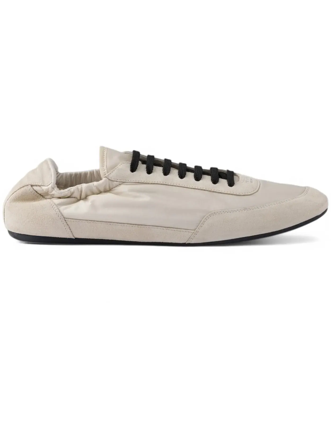Женские кроссовки из рециклированного нейлона Prada Collapse Re-Nylon Sneakers Prada — изображение 1 из 1, белый