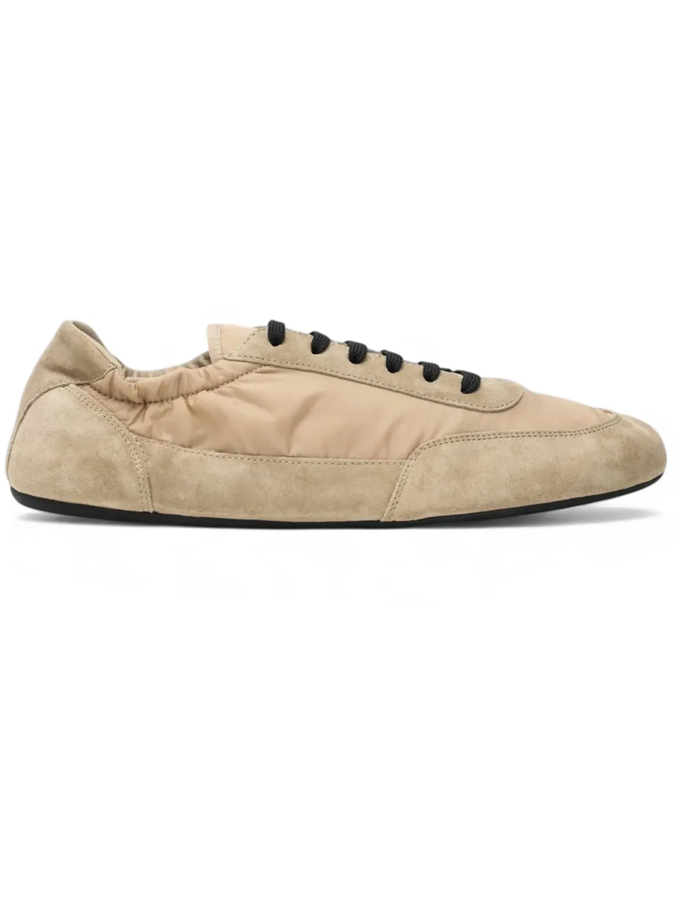 Женские кроссовки с верхом из Re-Nylon Prada Collapse Re-Nylon Sneakers Prada — изображение 1 из 1, серый