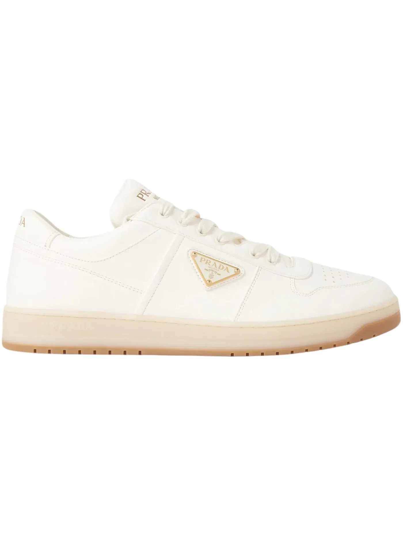 Мужские кеды Prada Downtown Low Top — изображение 1 из 1, белый