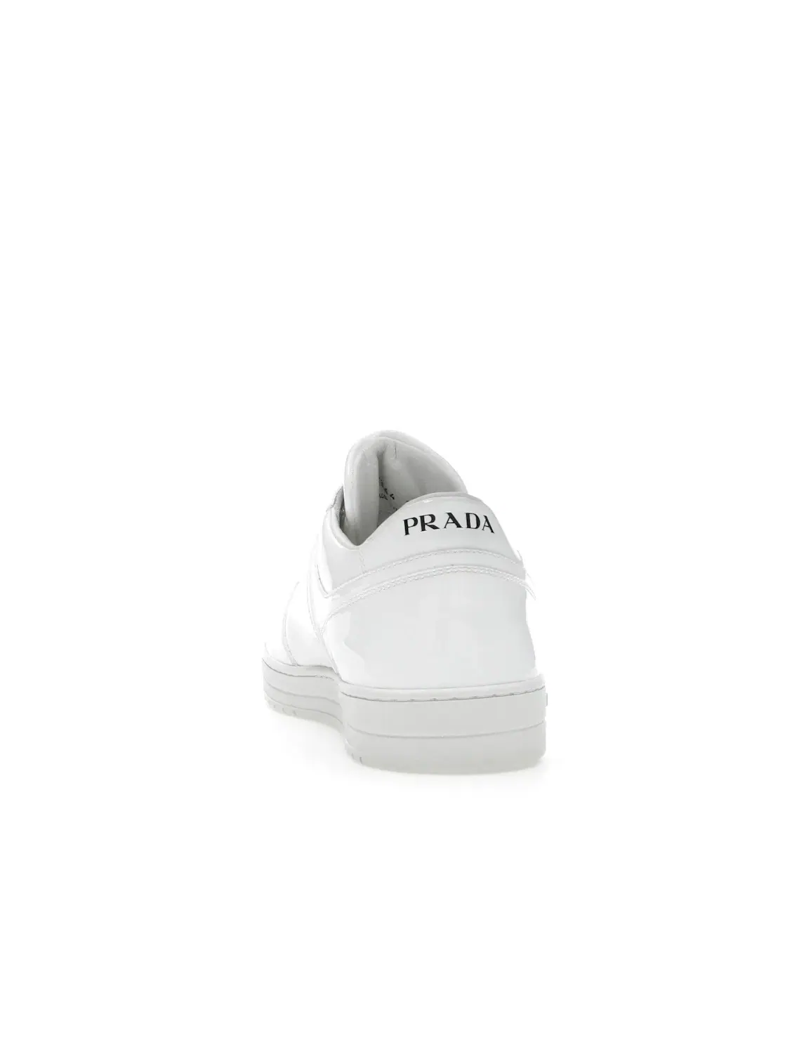 Мужские кроссовки кожаные Prada Downtown Low Top Sneakers Prada — изображение 4 из 4, белый