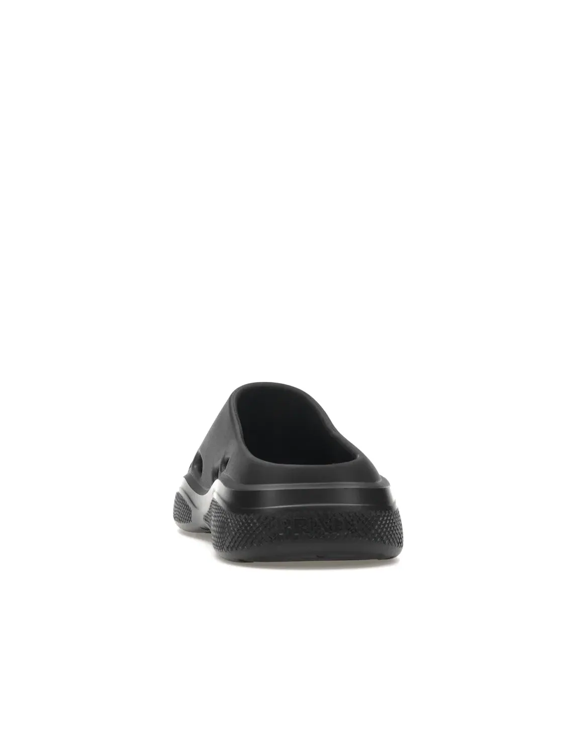Мужские сабо Prada Foam Rubber Mule — изображение 4 из 4, черный