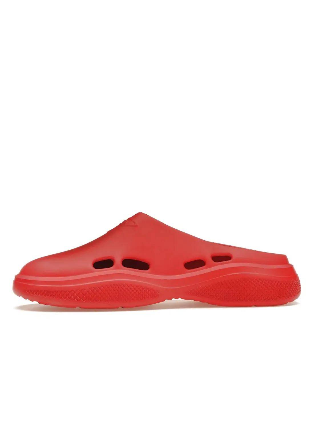 Мужские сабо Prada Foam Rubber Mule — изображение 3 из 4, красный