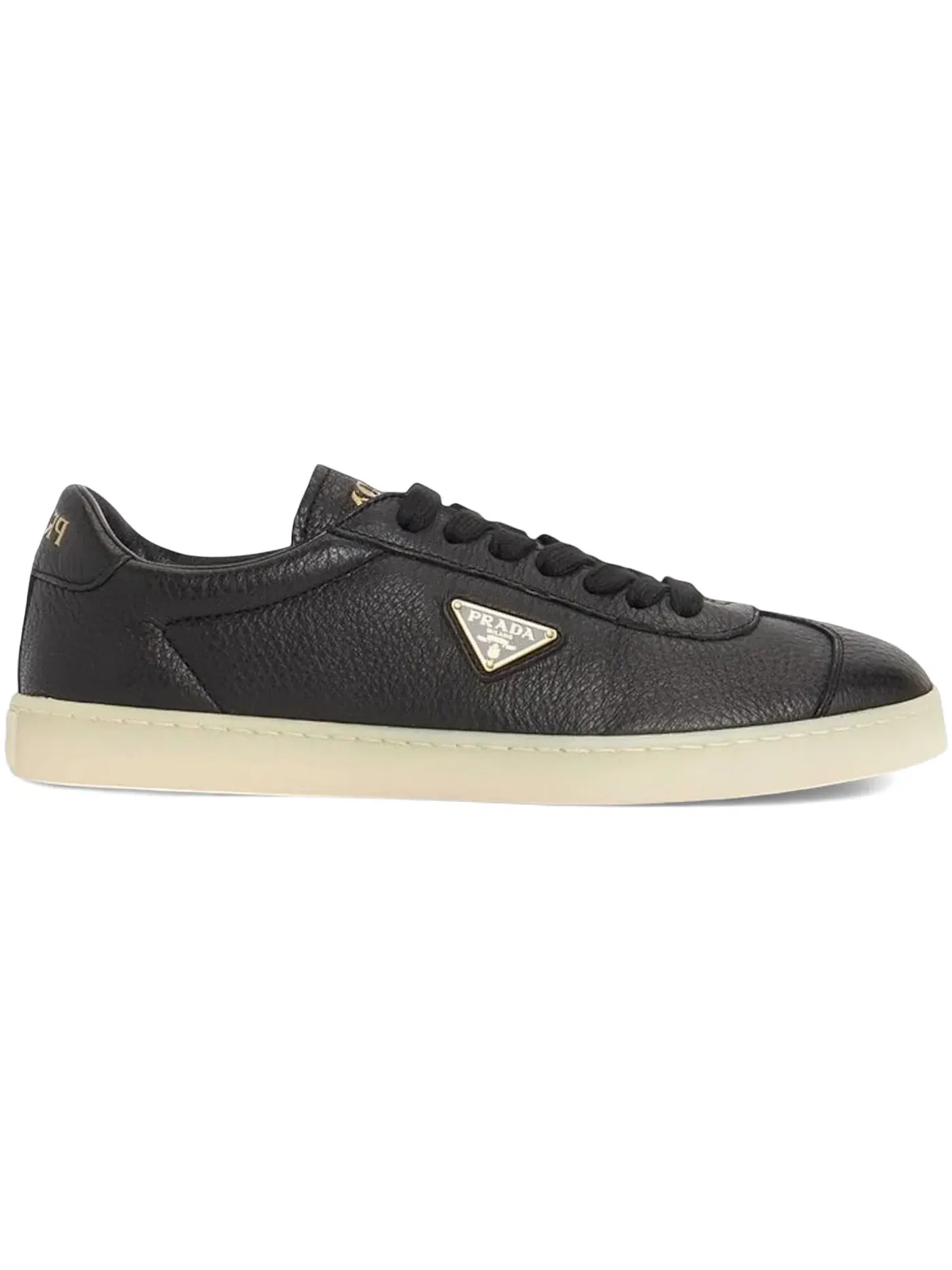 Мужские кроссовки из оленьей кожи Prada Lane Sneaker — изображение 1 из 1, черный