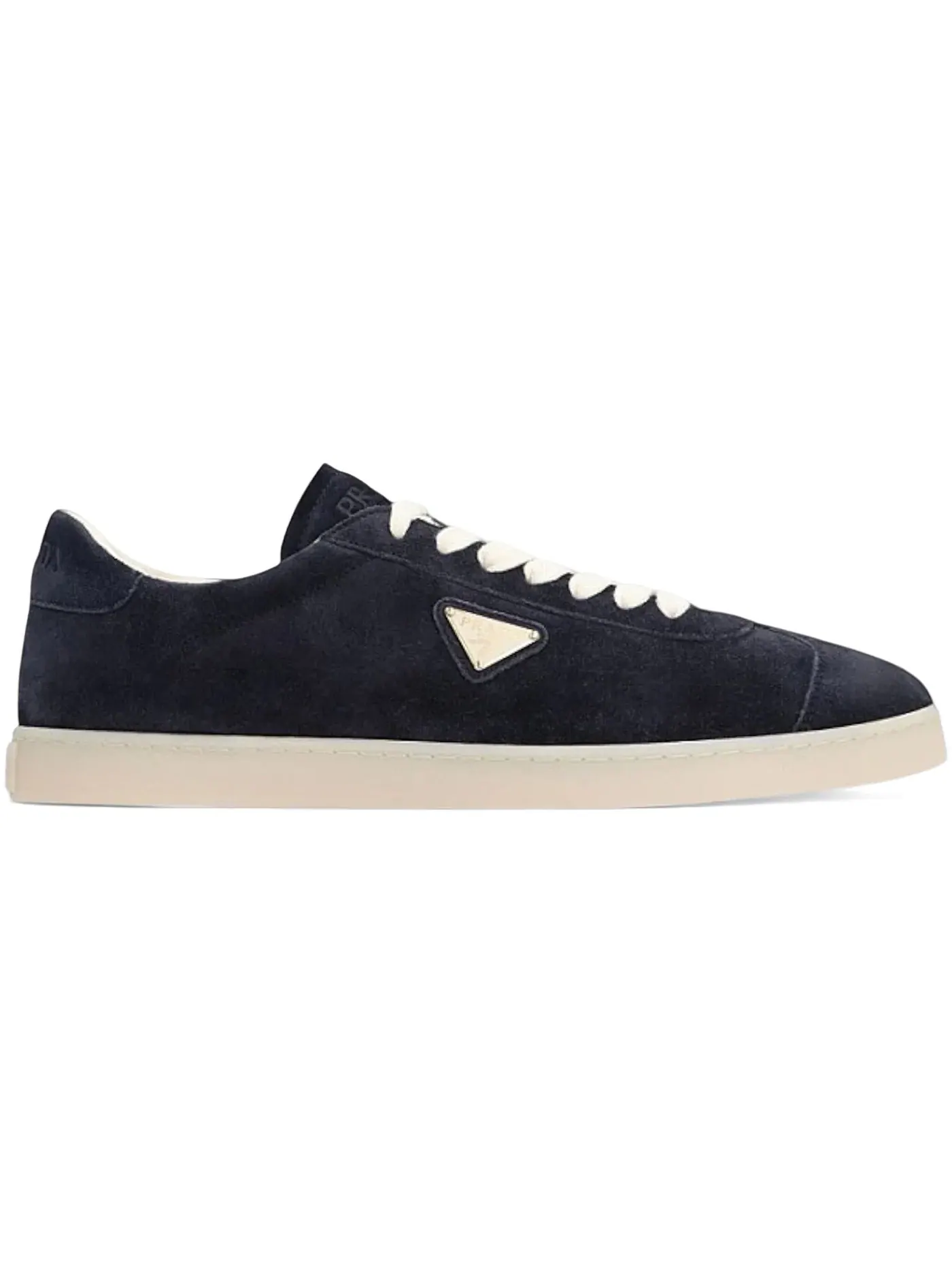 Мужские кроссовки кожаные Prada Lane Sneaker Prada — изображение 1 из 1, синий
