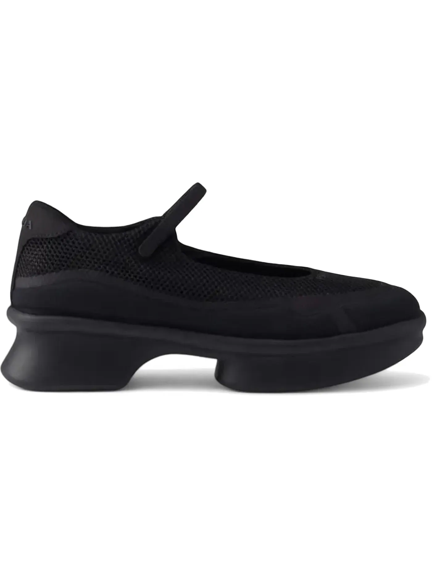 Женские балетки на платформе Prada Logo Platform Ballet Flats Prada