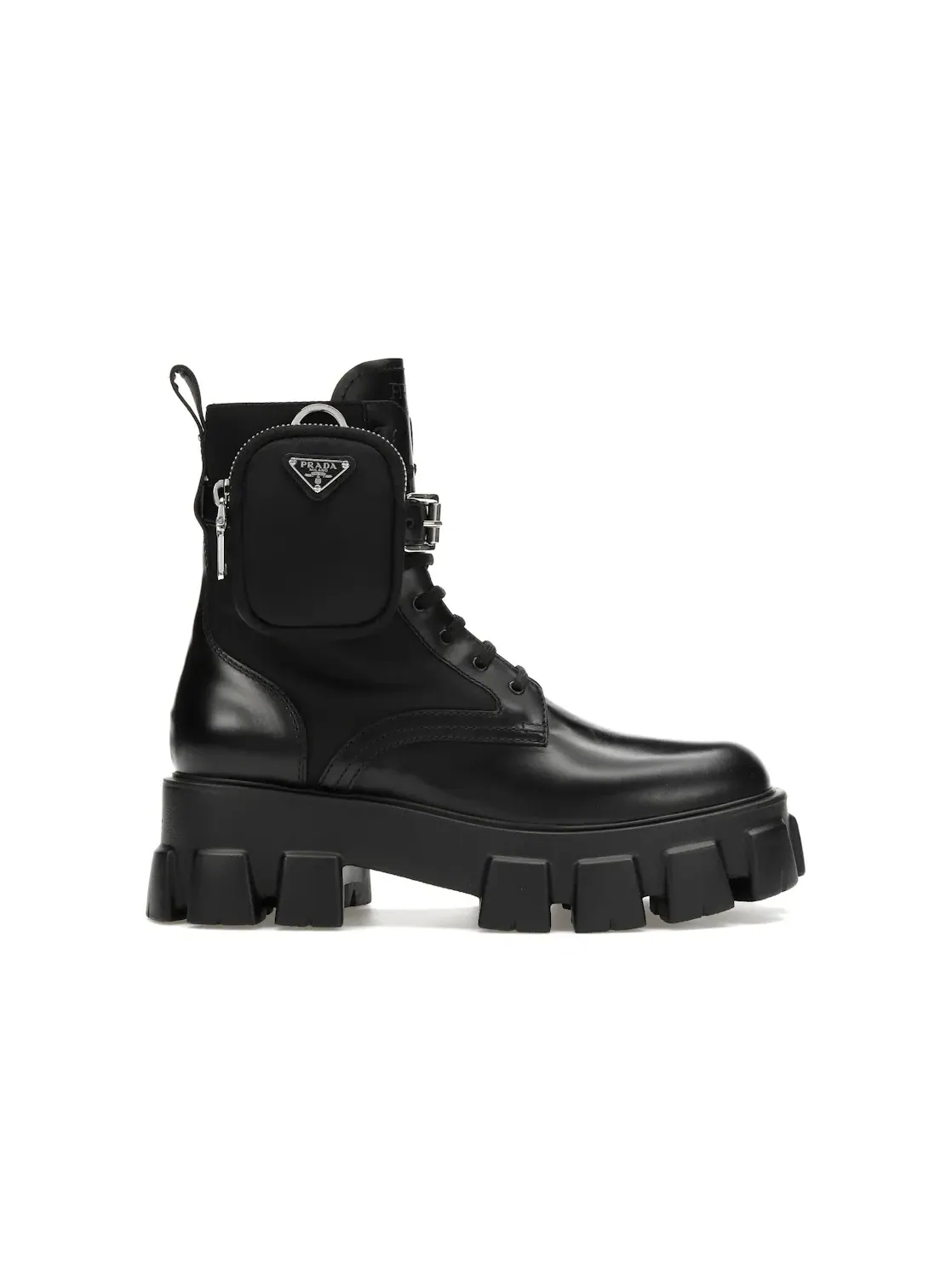 Женские ботинки с толстой подошвой Prada Monolith Prada