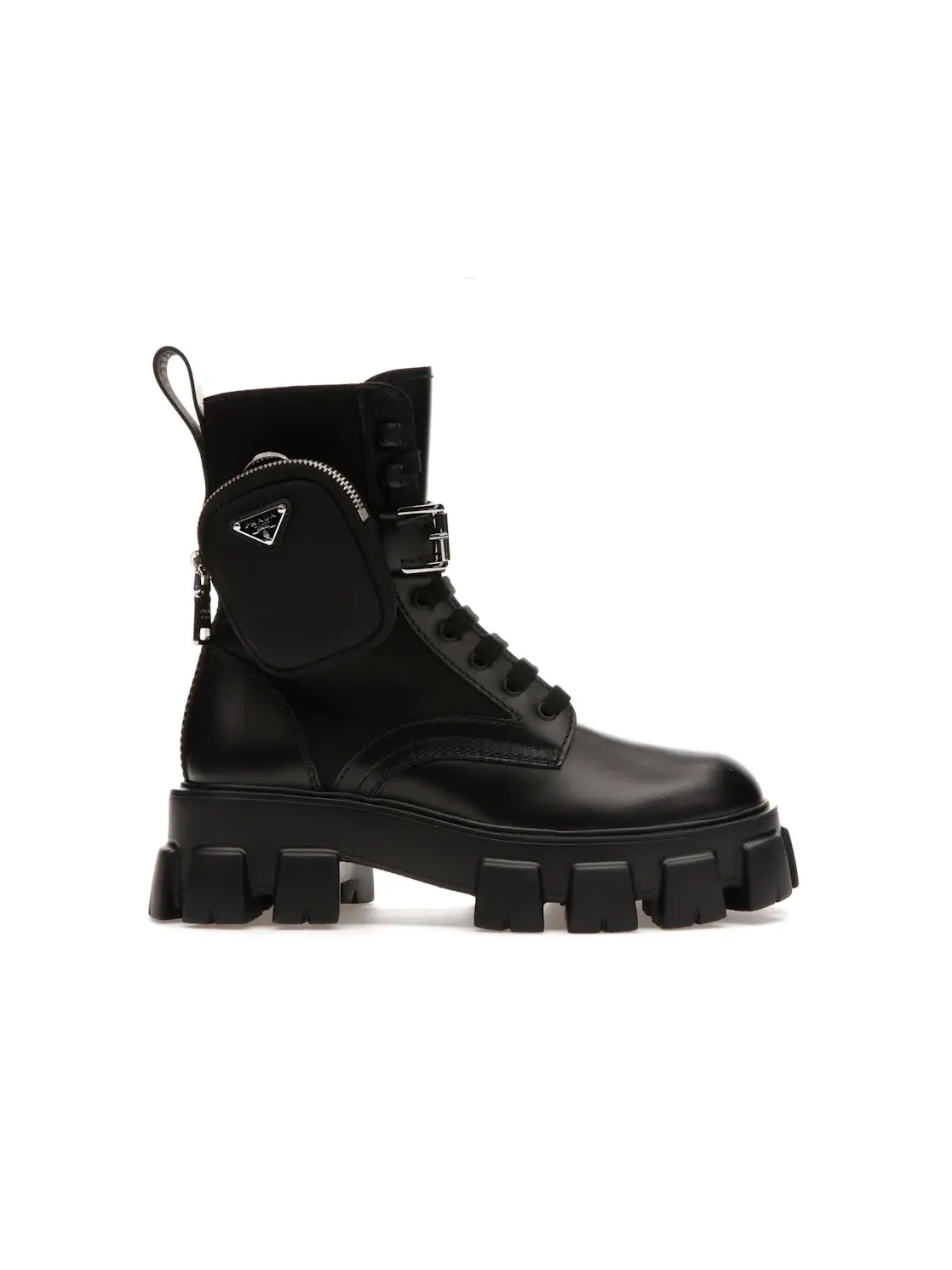 Мужские ботинки Prada Prada Monolith 60mm Pouch Ankle Boots