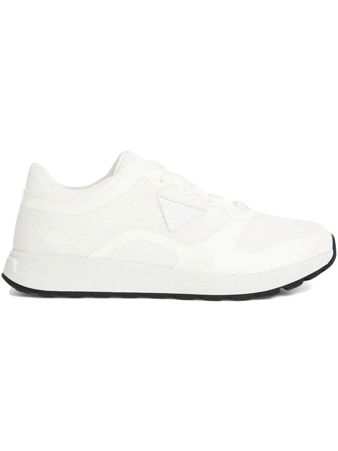 Женские кроссовки из трикотажа Prada Prax 2.0 Knit Fabric Sneakers Prada — изображение 1 из 1, белый