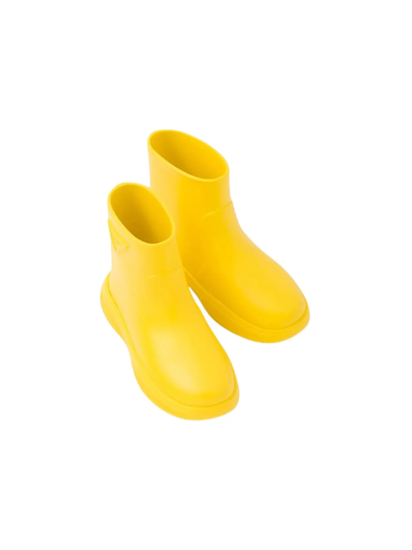 Женские сапоги резиновые Prada Pull-On Rain Booties — изображение 2 из 3, желтый