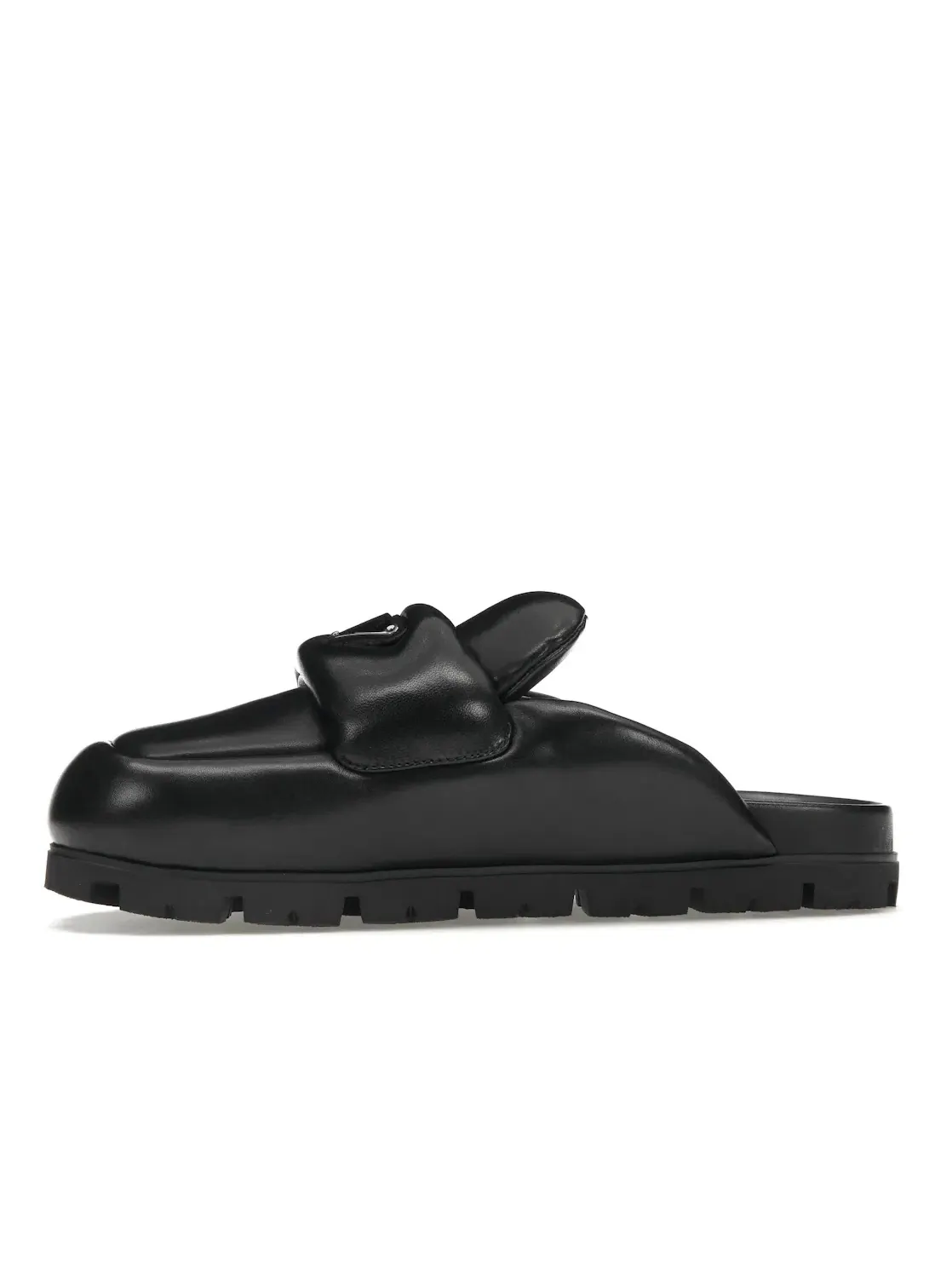 Женские сабо Prada Soft Padded 20mm Sabots — изображение 3 из 4, черный