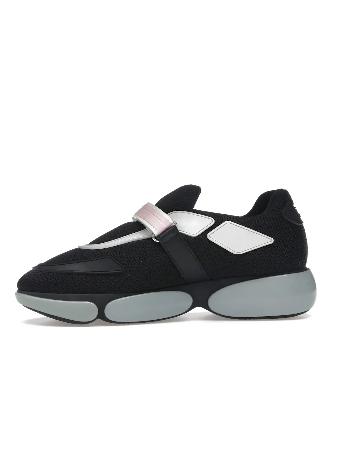 Женские кроссовки с дизайном Prada Wmns Cloudbust Prada — изображение 3 из 4, черный серебристый