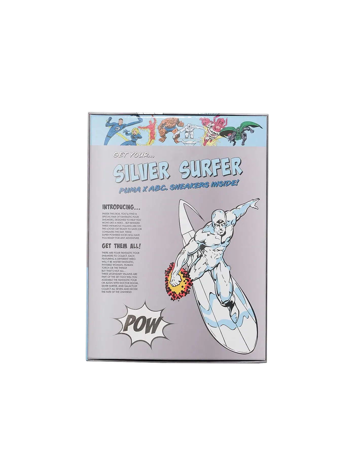 Мужские кроссовки с принтом Silver Surfer Puma Abc. x Fantastic Four Mystery Sneaker — изображение 2 из 4, мульти